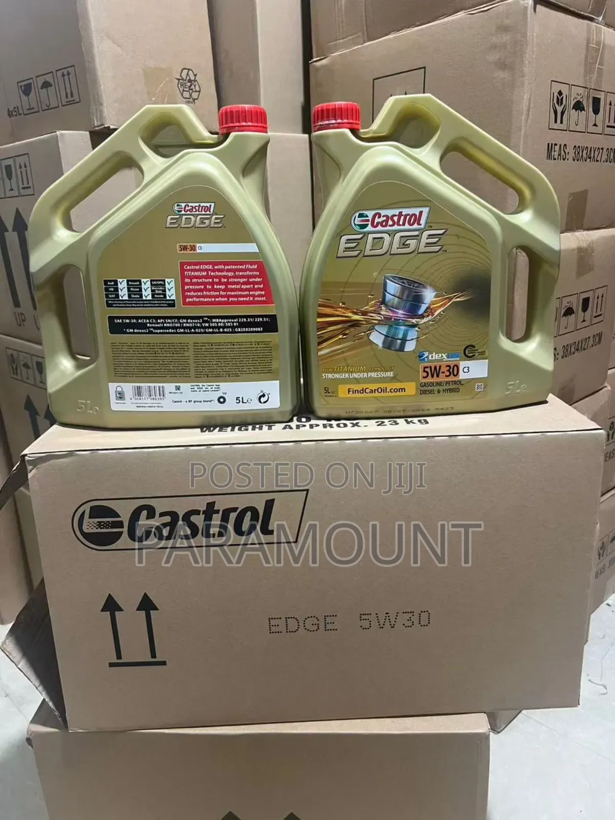 5w-30 C3 Castrol Edge Fully Synthetic. 5l