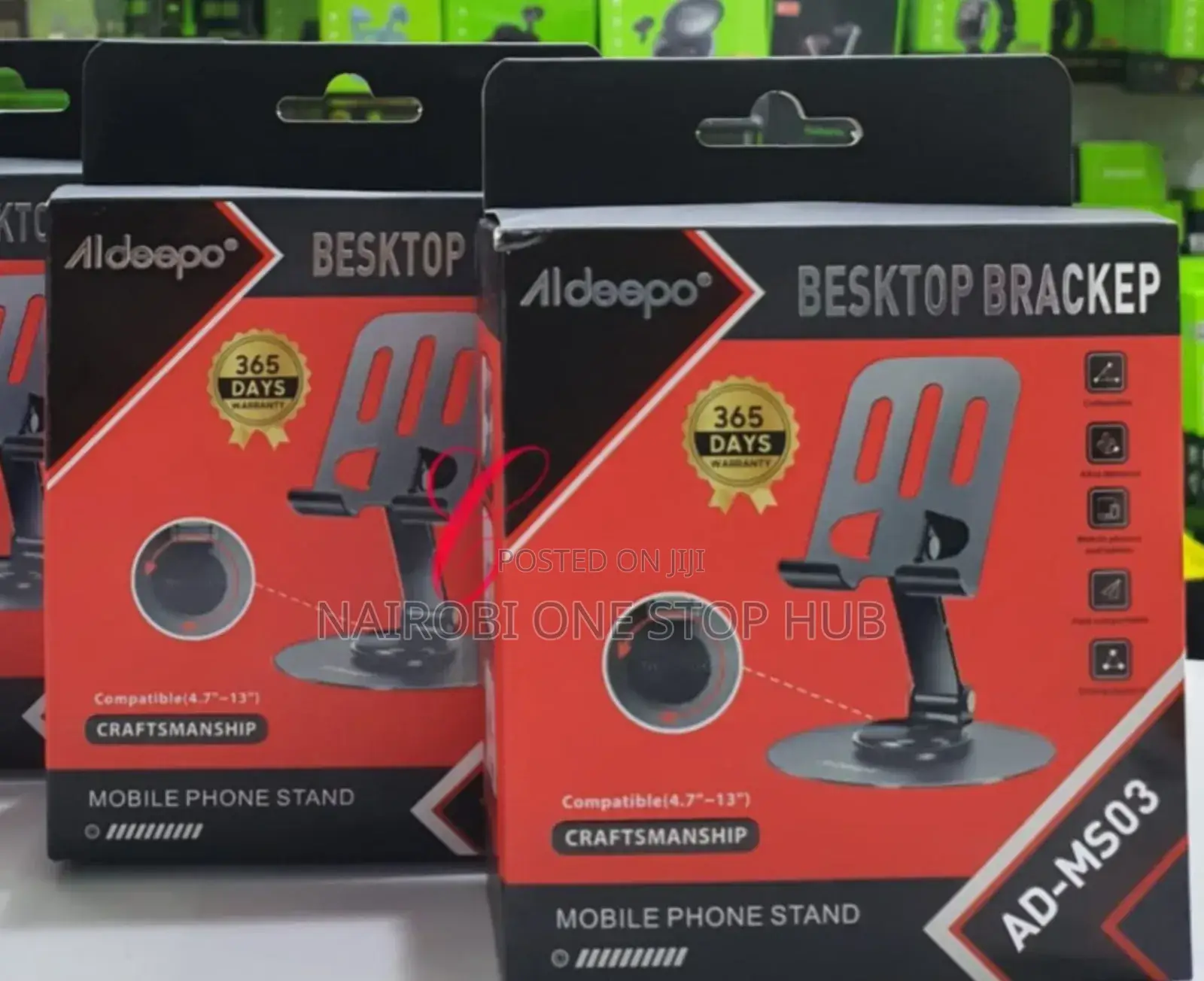 Aldeepo Ad-Ms03 Alloy Mobile Phone Stand