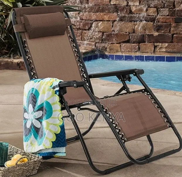 Home Chair; Aluminum Folding Recliner Chair for Outdoor Adventures
