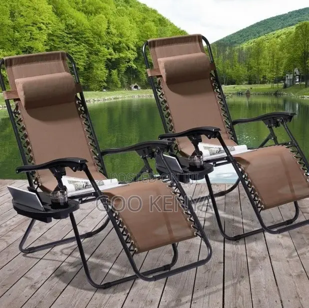 Home Chair; Aluminum Folding Recliner Chair for Outdoor Adventures