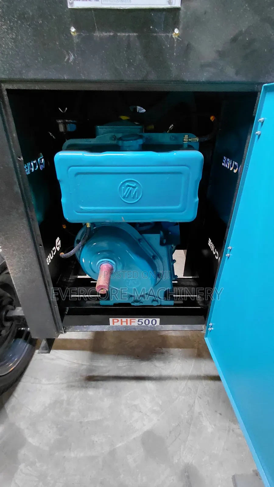 Diesel Concrete Mixer 500l Capacity 8hp Commercial