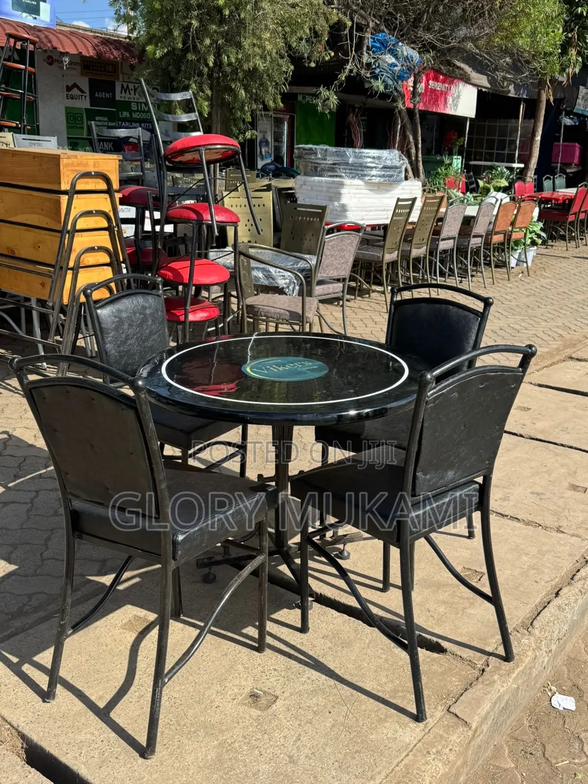 Restaurant And Bar Chairs And Table