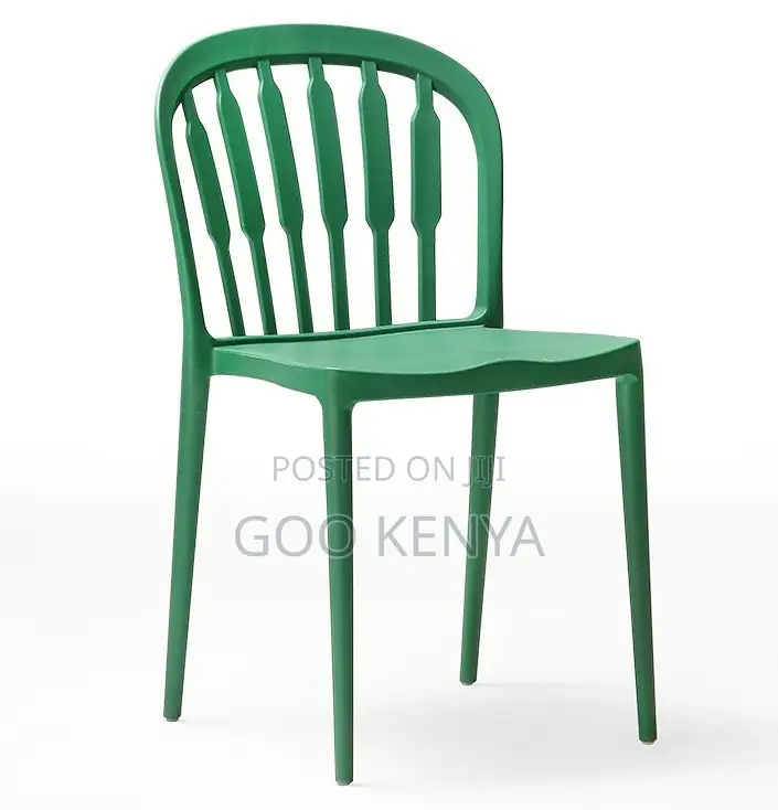 Home Chair; Vibrant Stackable Multi-Color Plastic Chair for Outdoor