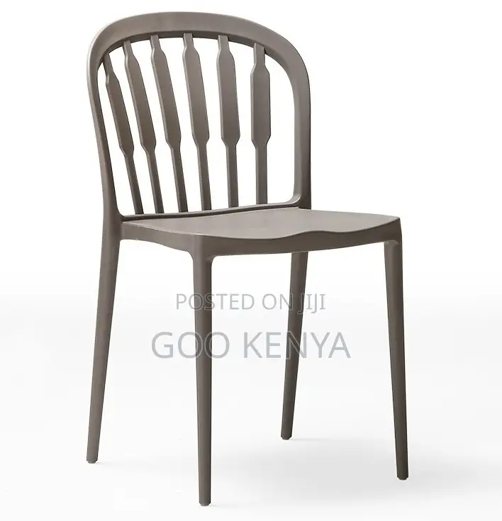 Home Chair; Vibrant Stackable Multi-Color Plastic Chair for Outdoor