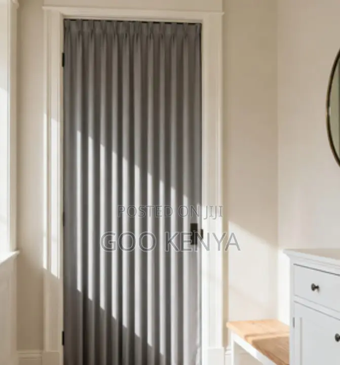 Home Curtain Blinds; Gliding Vertical Curtain Shades for Glass Panels
