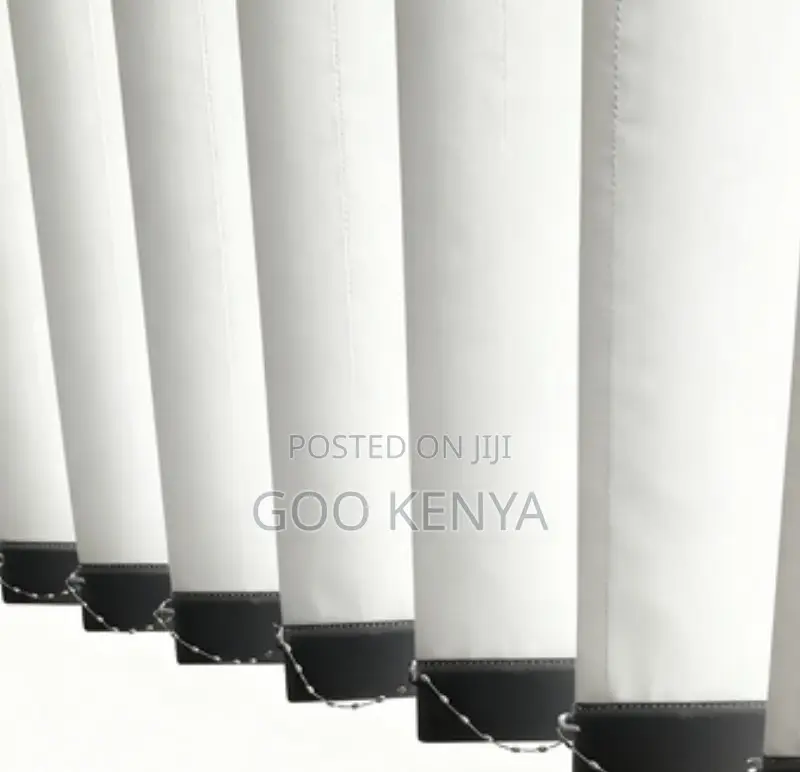 Home Curtain Blinds; Gliding Vertical Curtain Shades for Glass Panels