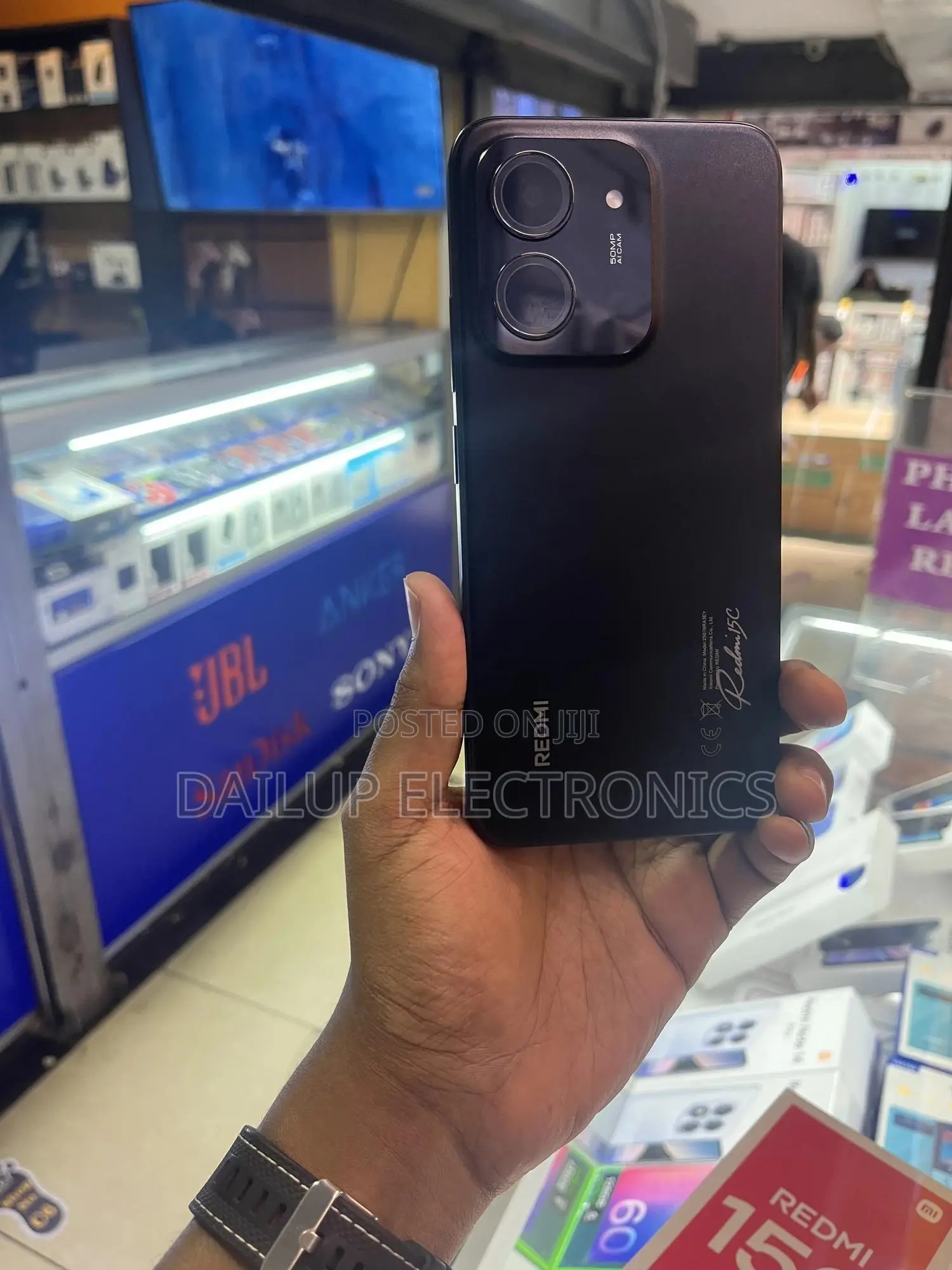 New Xiaomi Redmi 15C 4G 128 GB Black