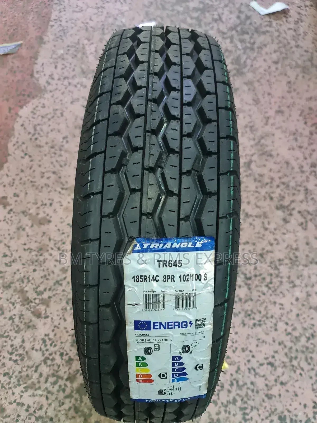 185 R14 Triangle Tyres (Commercial)