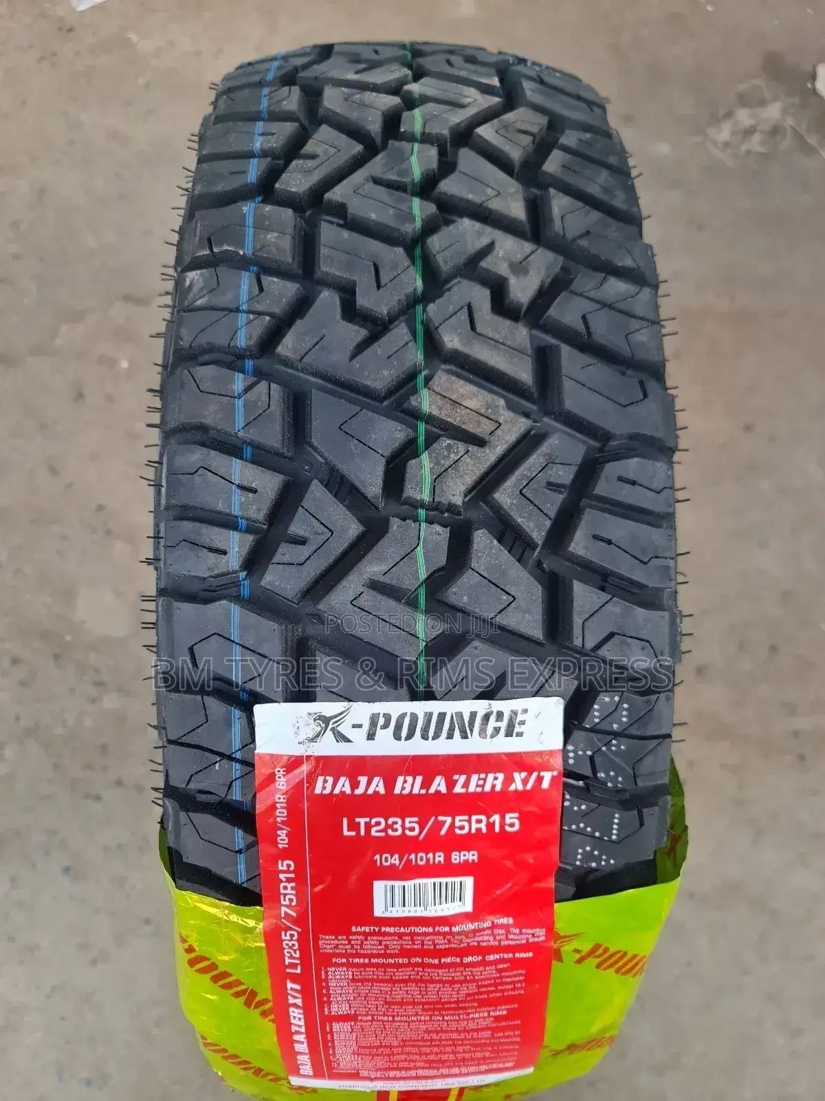 235 /75 R15 X-Pounce Tyres (Commercial)