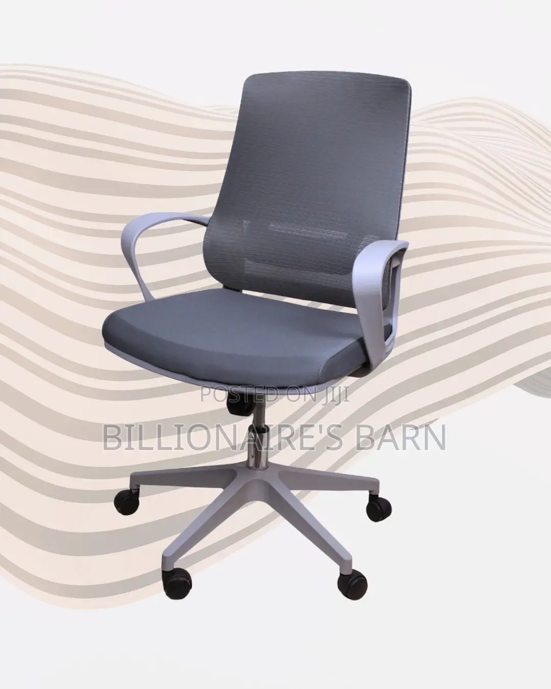 Adjustable Office Grey Best-Seller Ergonomic | Top Seller in Kenya