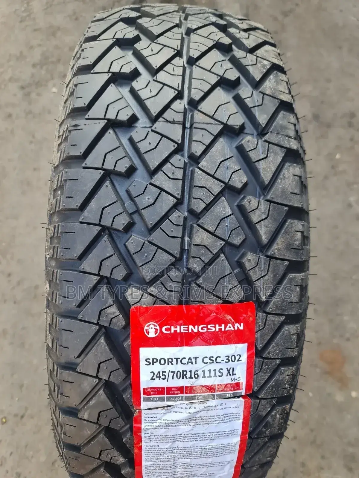245 /70 R16 Chengshan