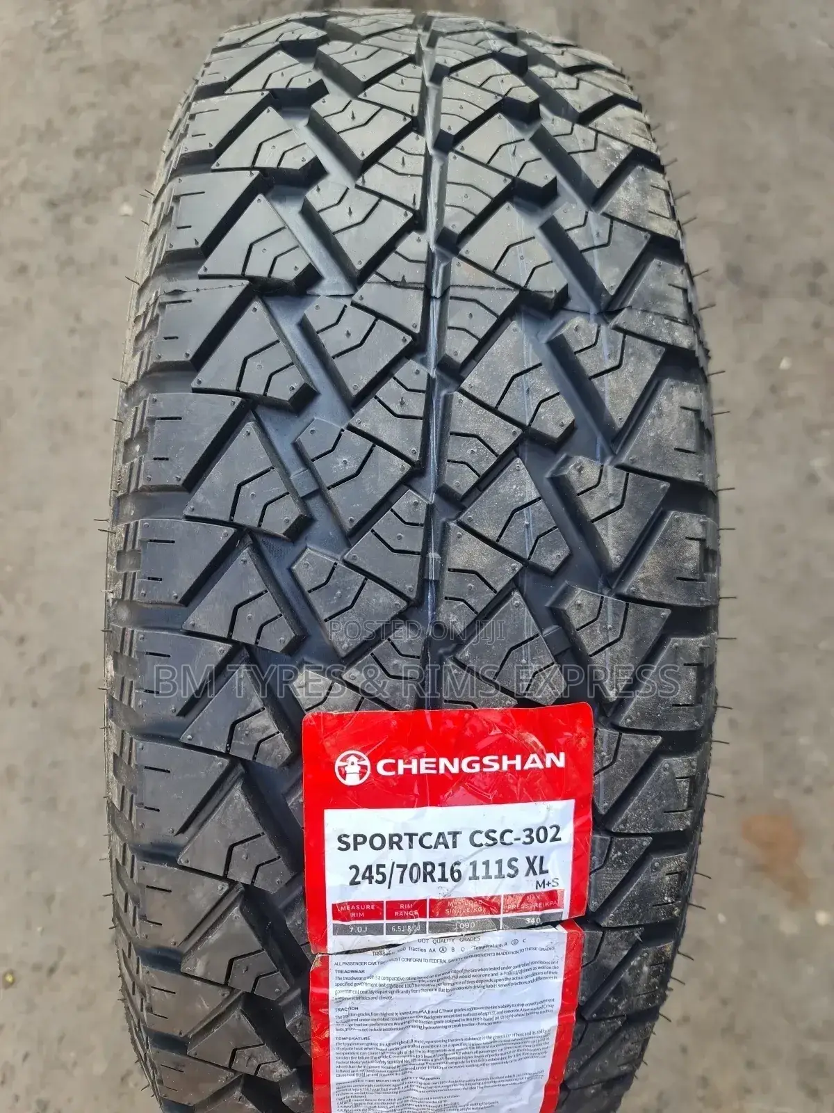 245 /70 R16 Chengshan