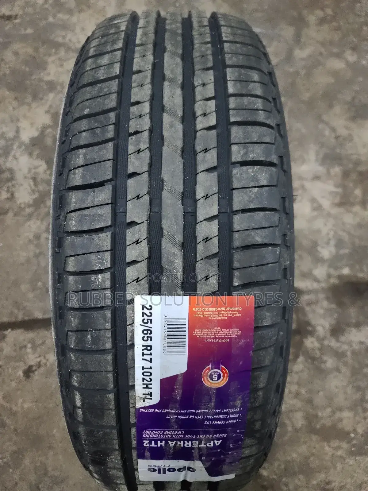 225/65r17 Apollo Tires Made In India