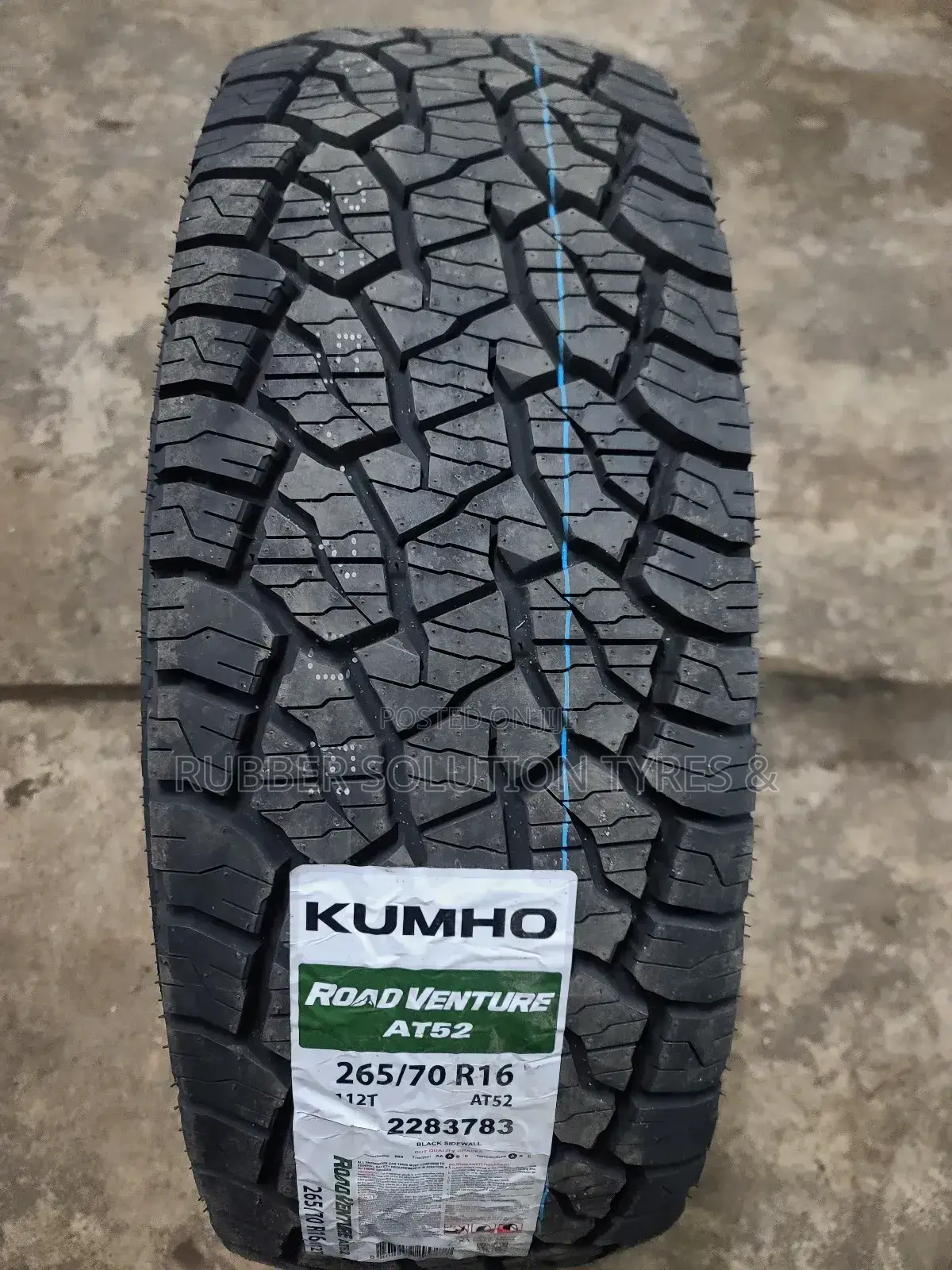 265/70r16 Kumho Tires a/T52 Road Venture
