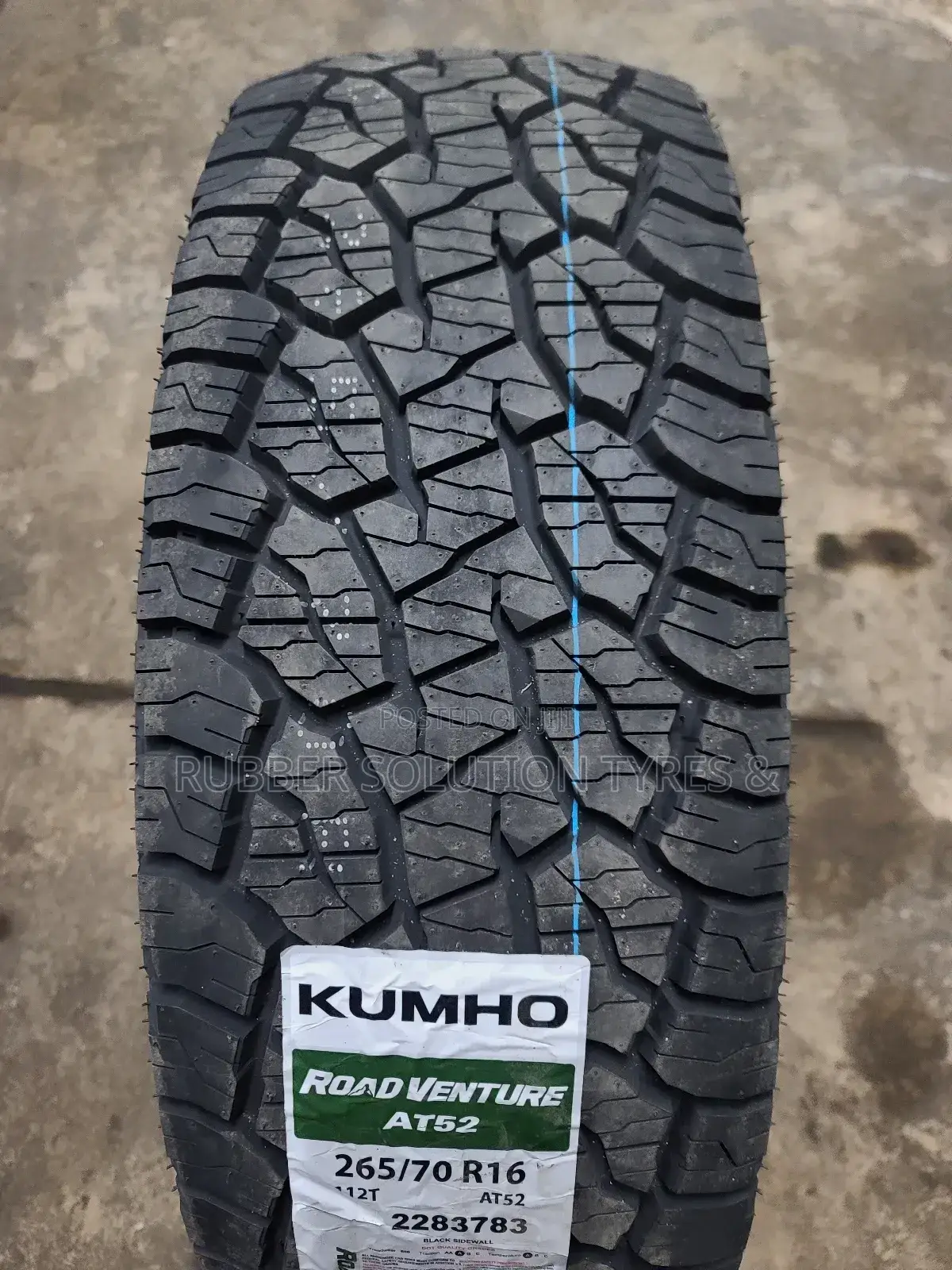 265/70r16 Kumho Tires a/T52 Road Venture