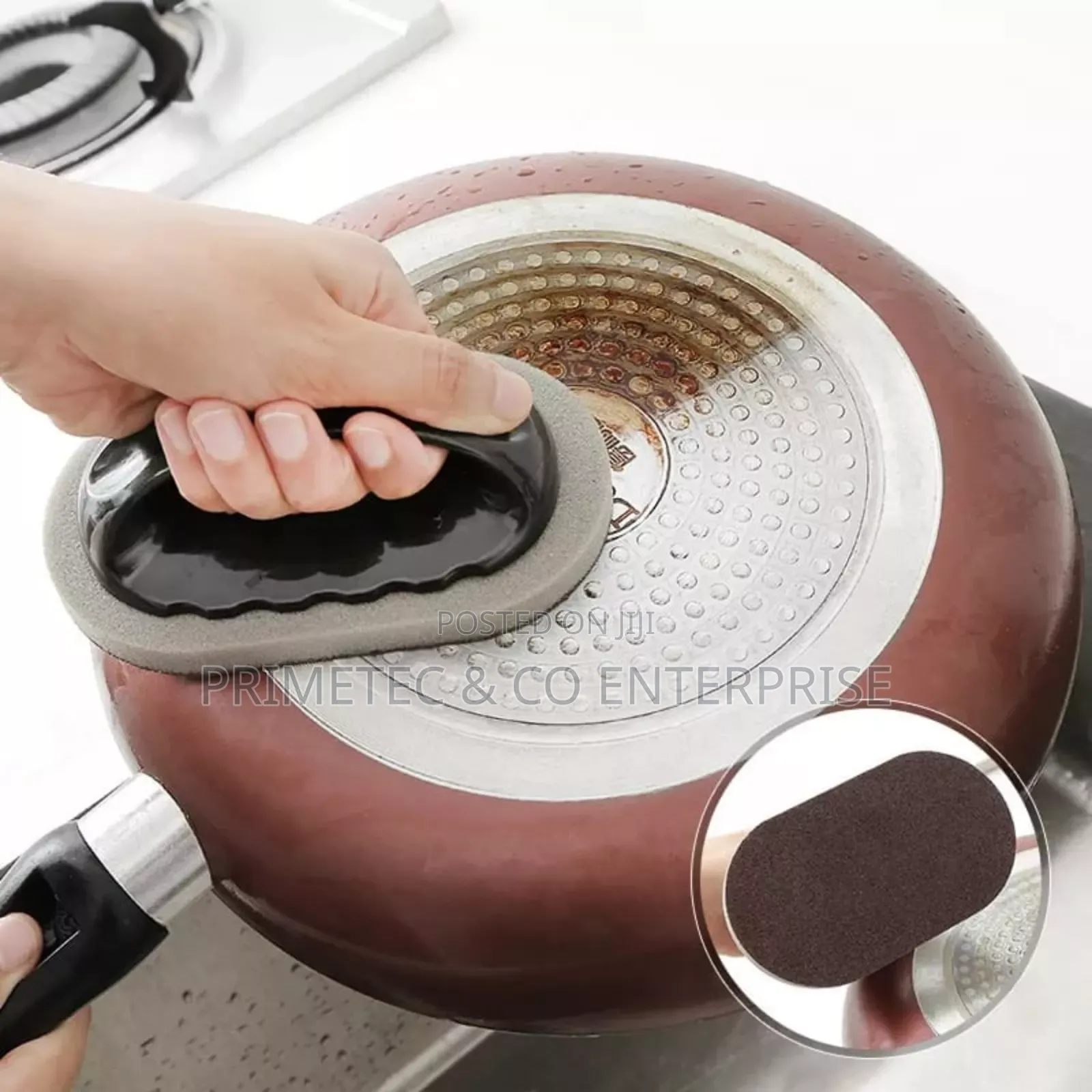 Scrubbing Kitchen Sponge