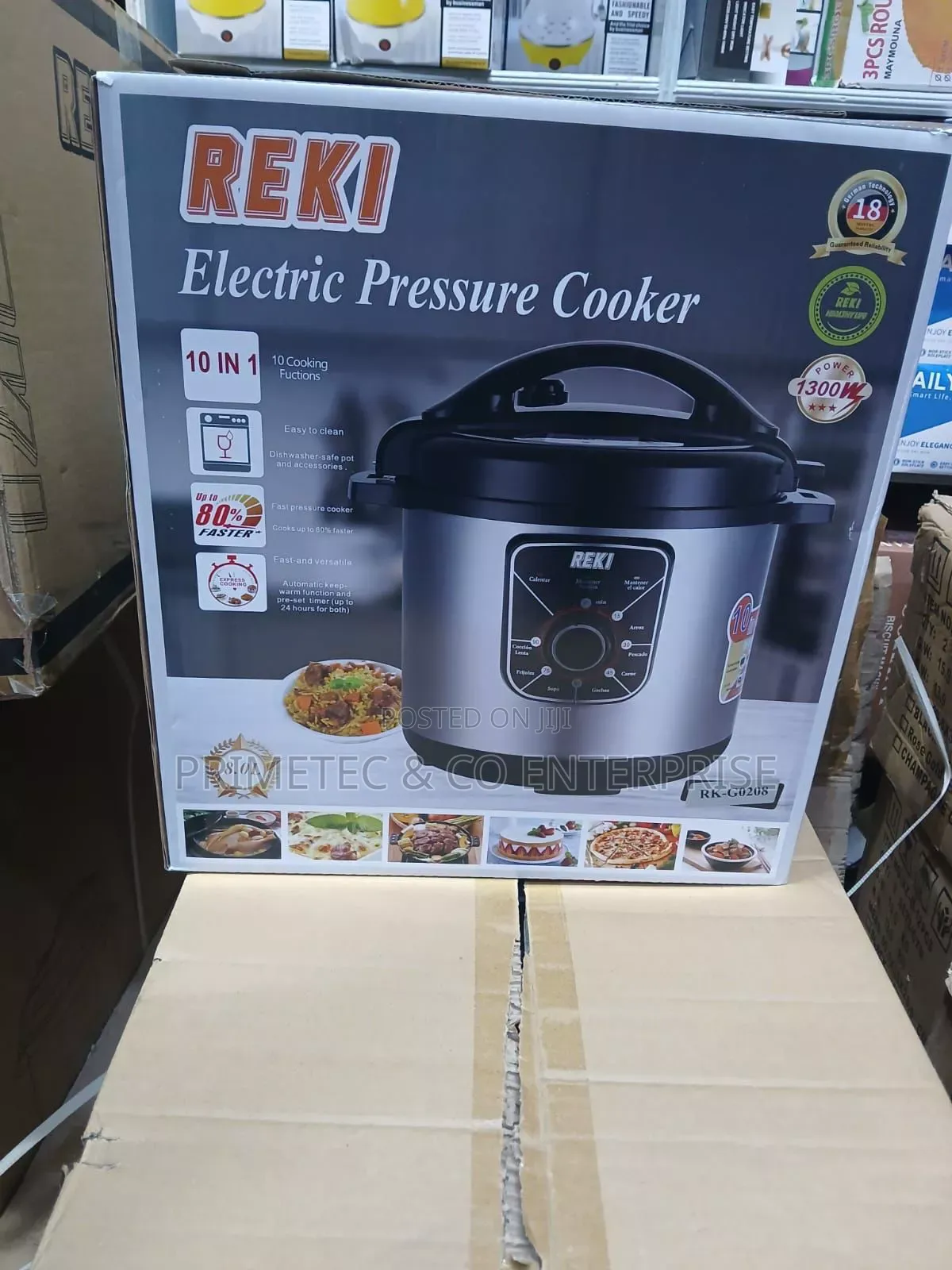 Reki Pressure Cooker 8l Pressure Cooker