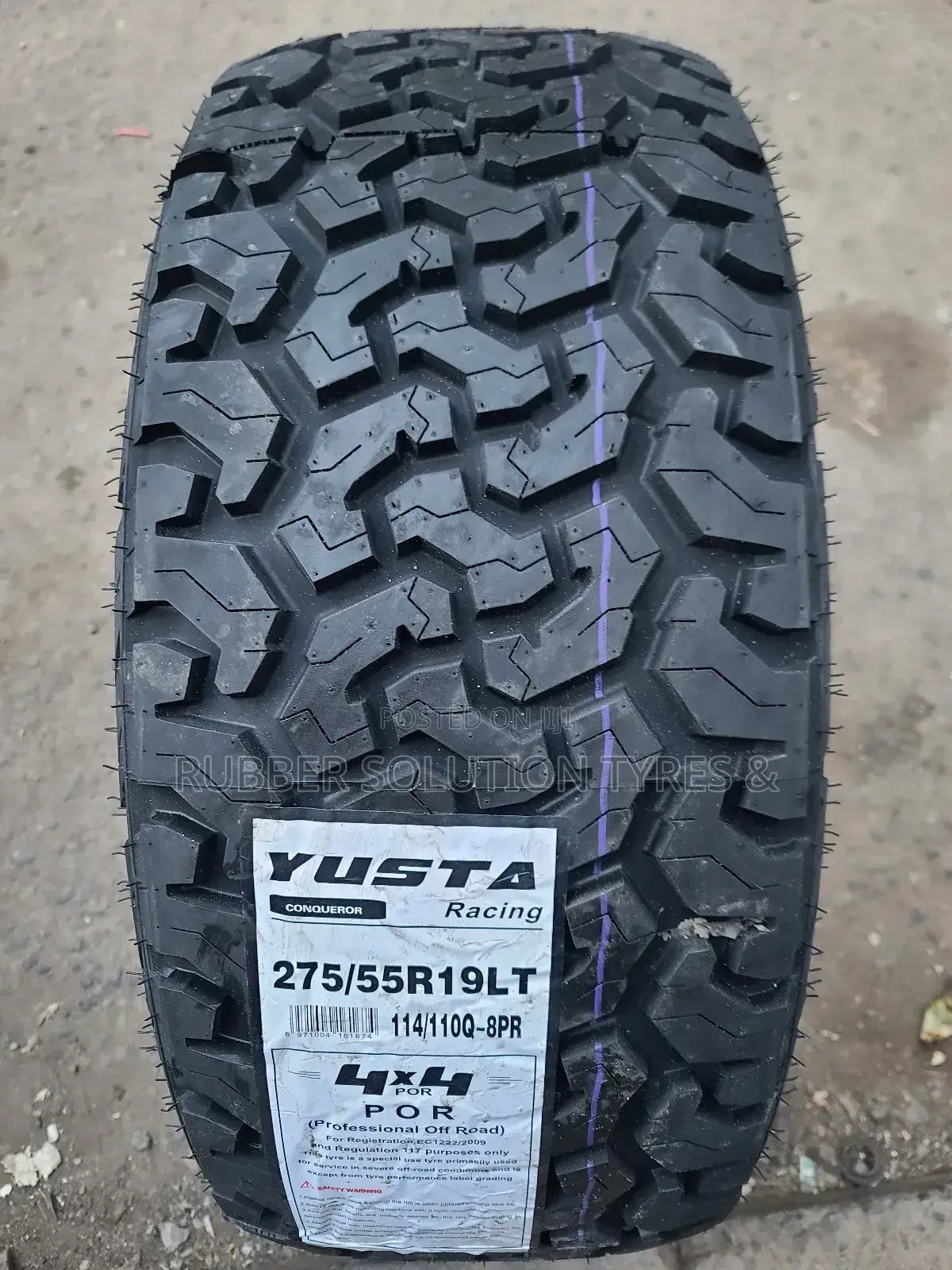 275/55r19 Yusta Tyres All-Terrain 4x4por