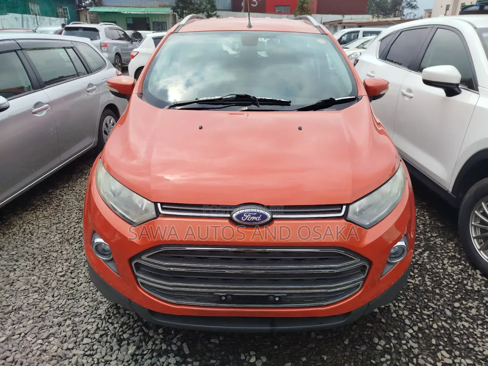 Ford Ecosport 2015 Orange