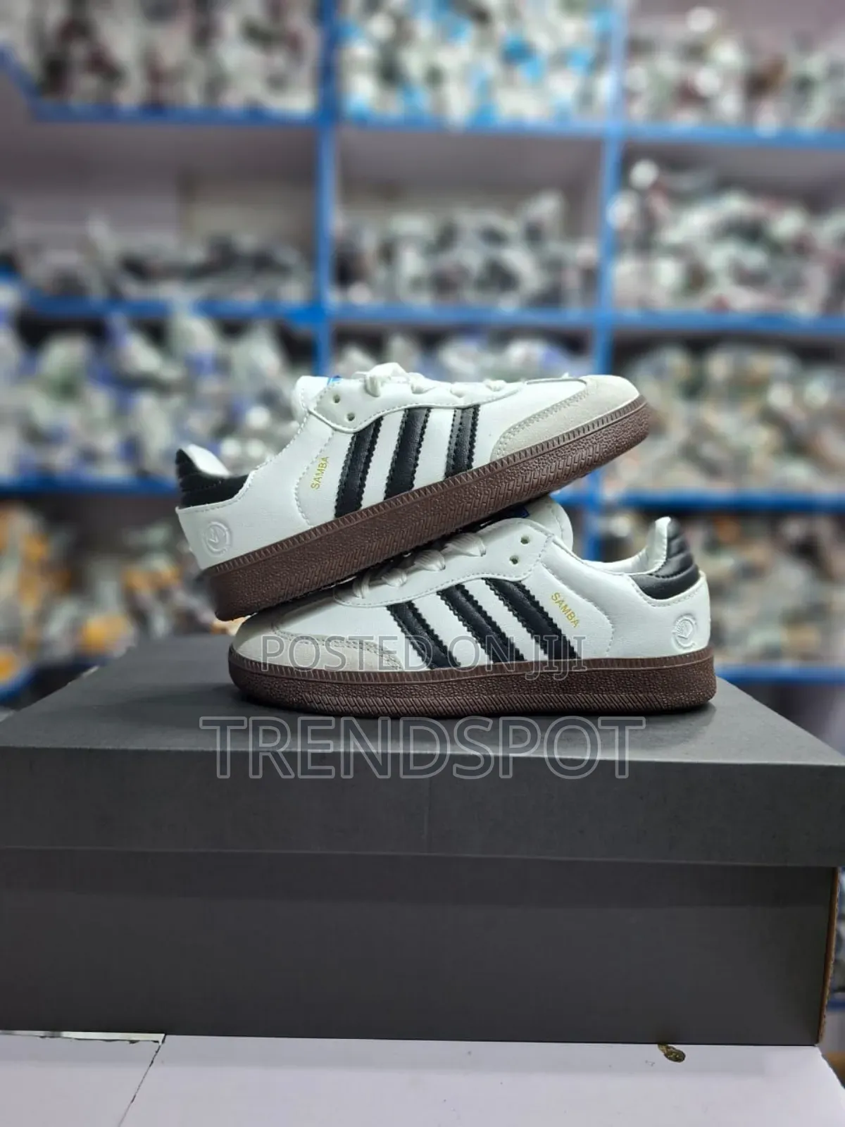 Kids Samba Single Sole
White
