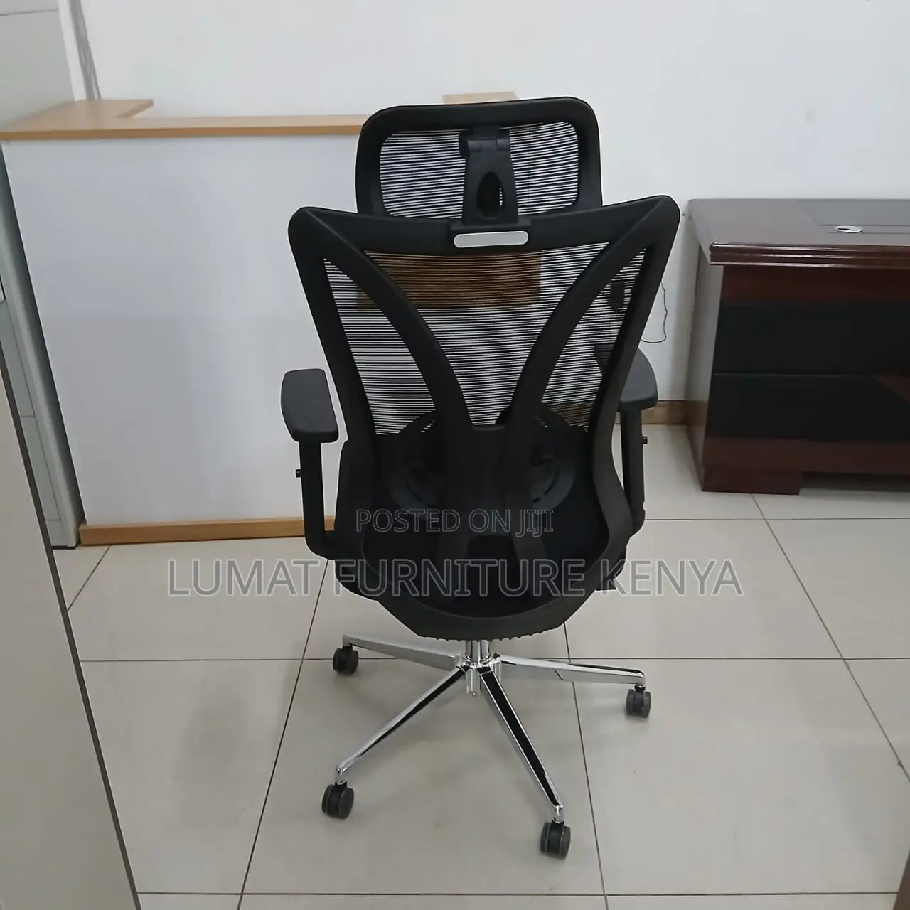 High Back Mesh Recliner Office Seat