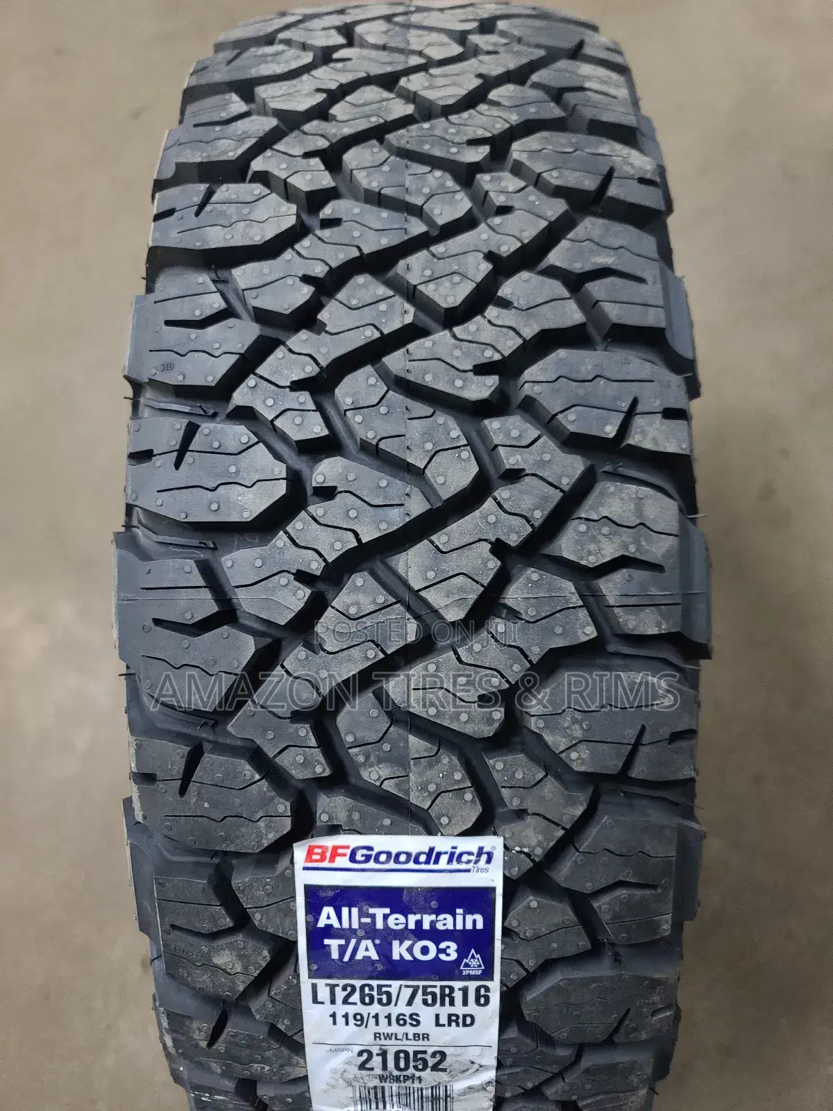 265/75r16 Bf Goodrich a/Tk03 All-Terrain