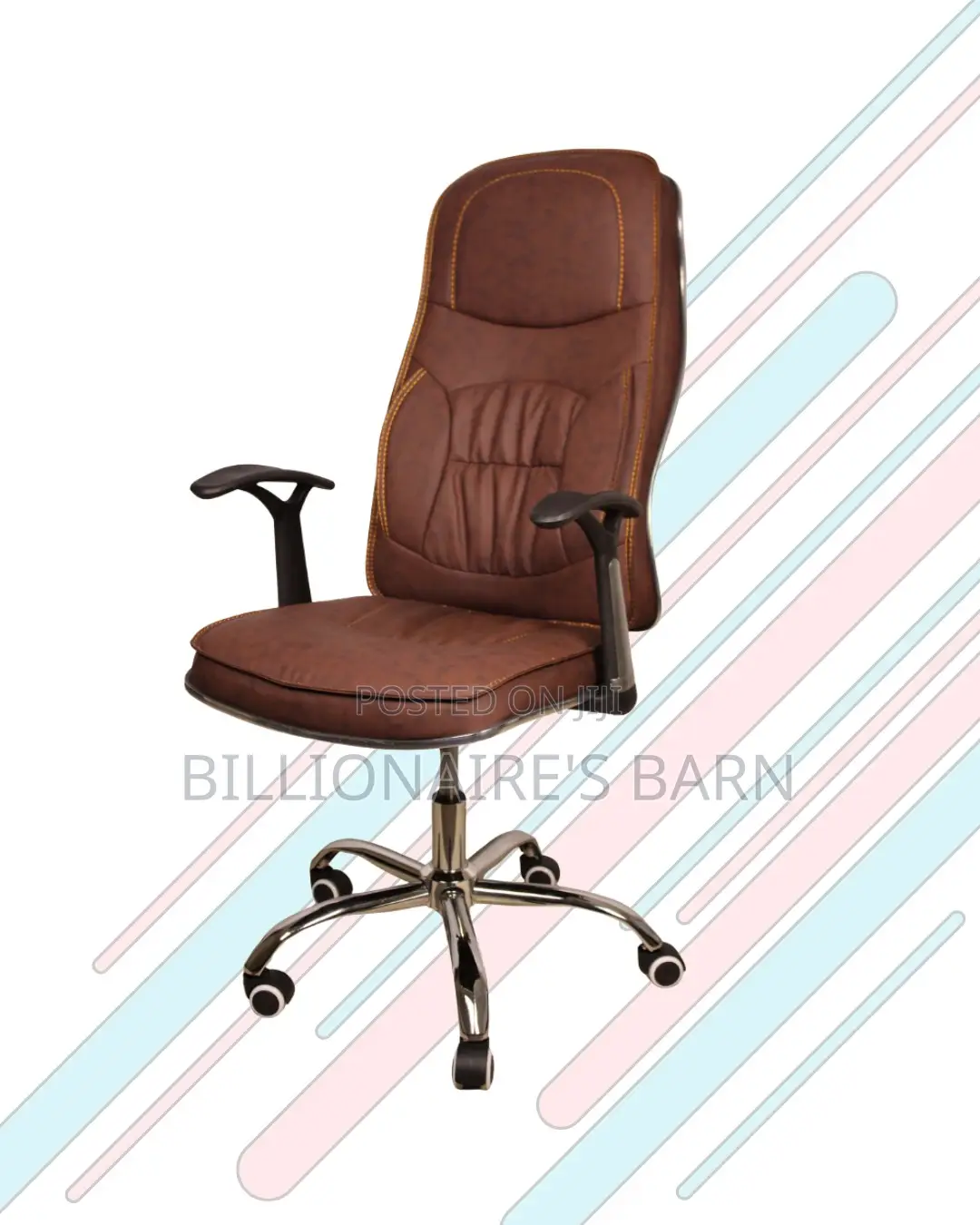 Breathable Leather Scratch-Resistant #259 Ergonomic|Delivery Available
