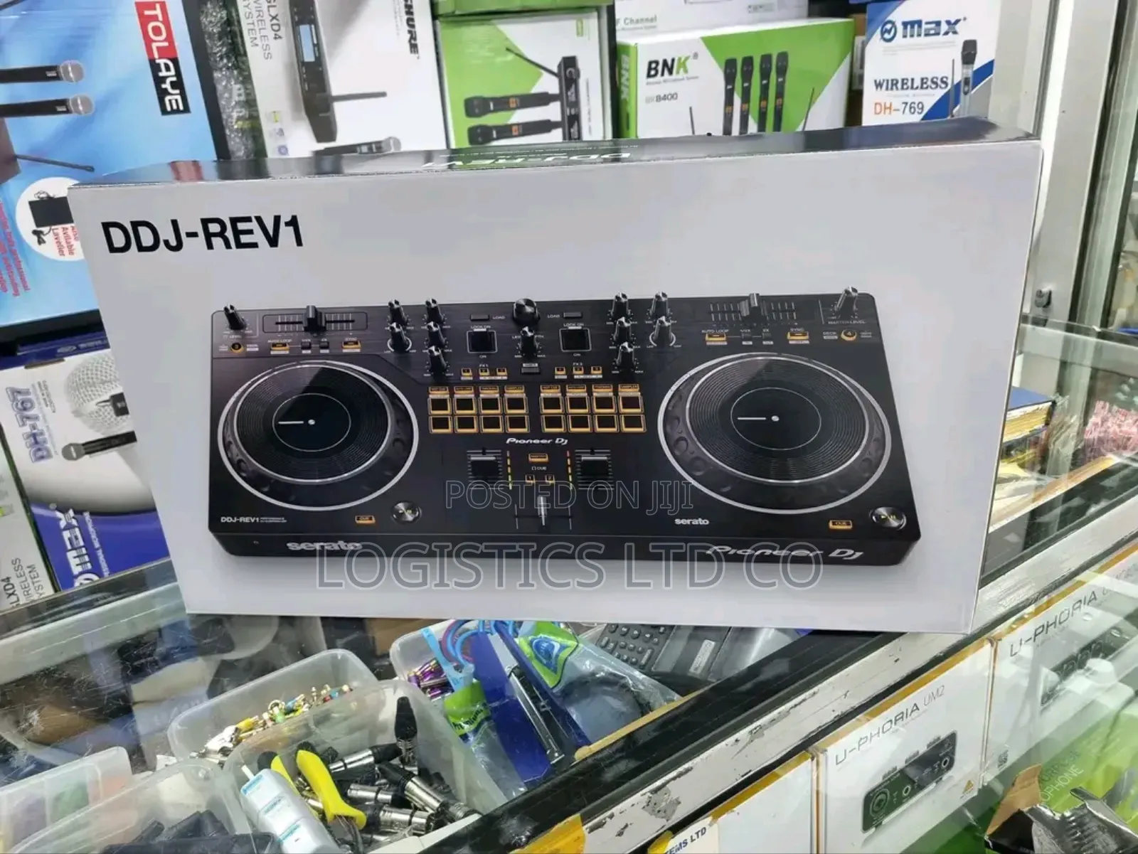 DDJ-Rev1 - Scratch Style 2-Channel Dj Controller for Serato Dj Lite