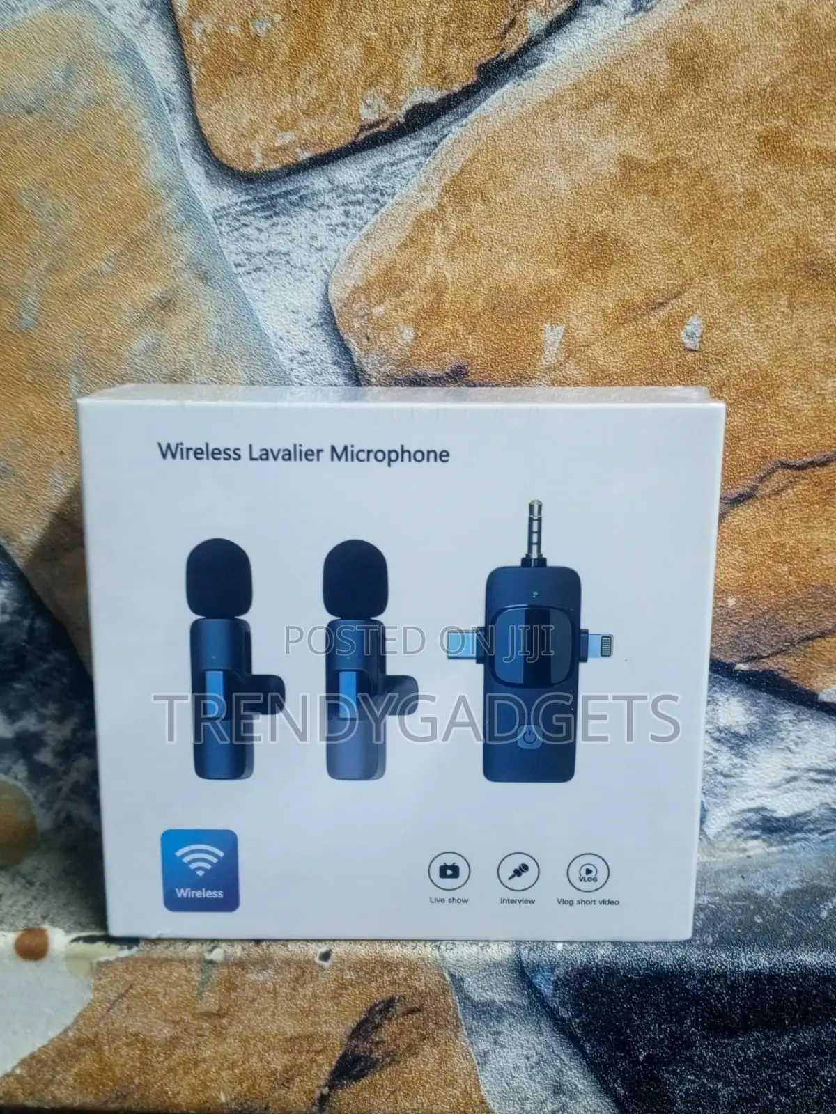 360° Omni Wireless Microphone Noise Cancelling for Interviews