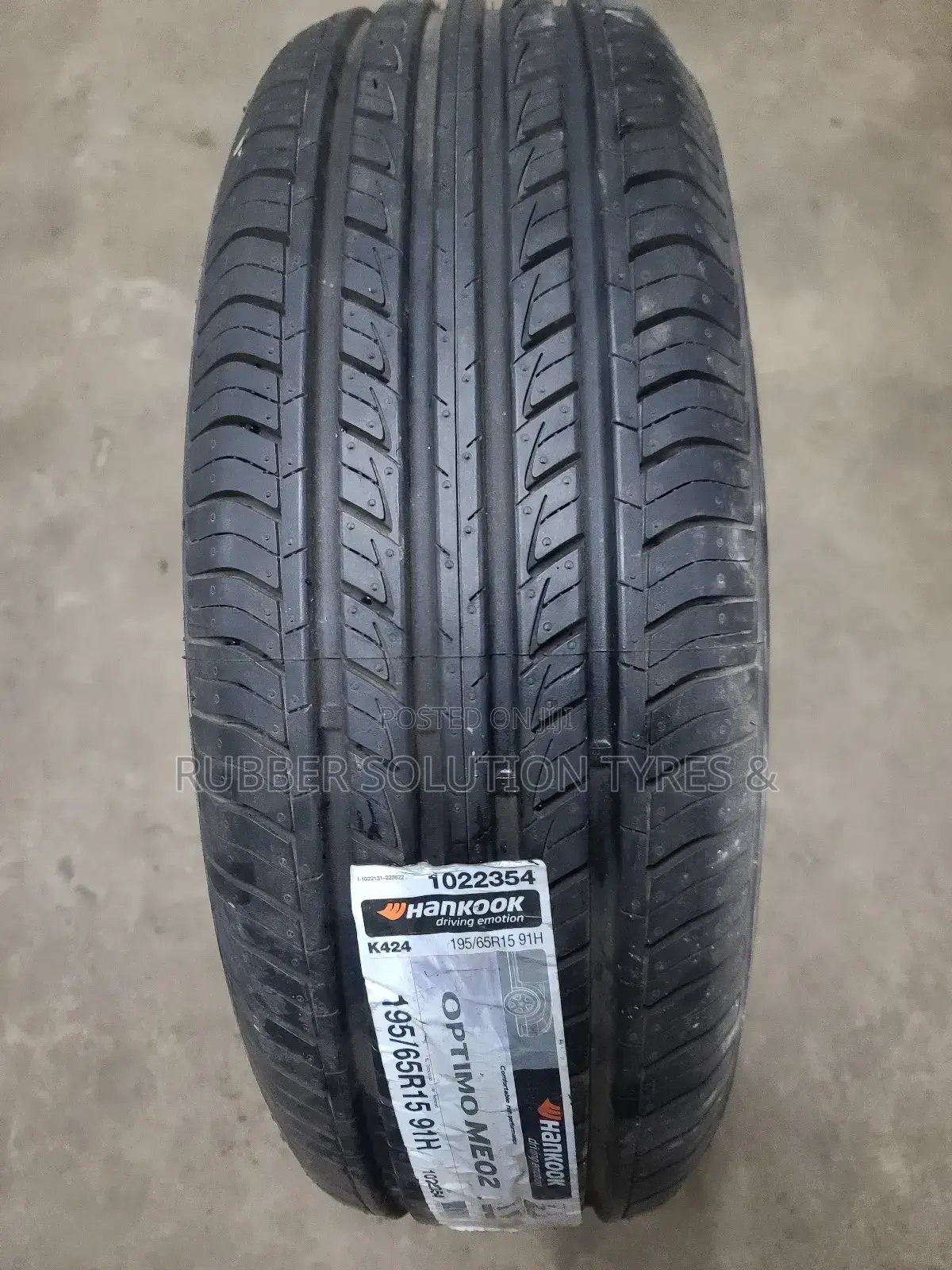 195 /65 R15 Hankook Tyres 91h Optimo Me02