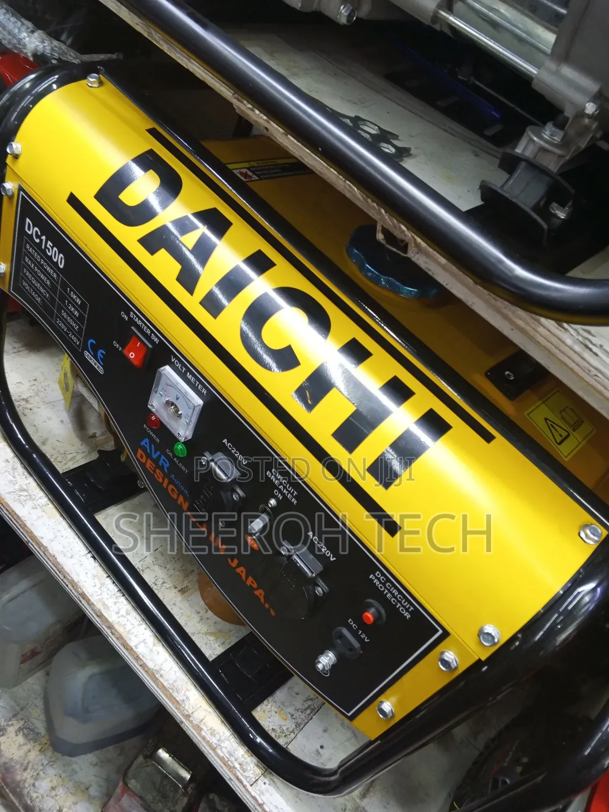 Daichi Gasoline Generator 1.2kw