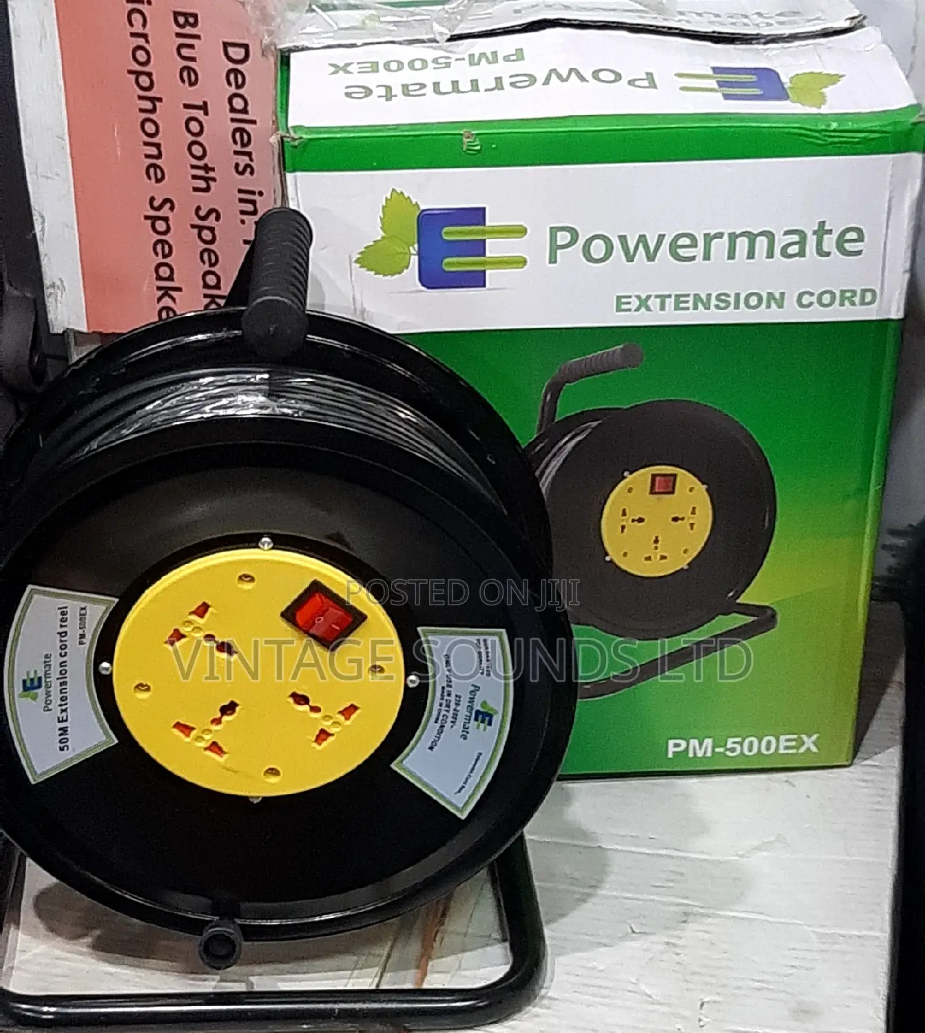 50 Meters Power Codereel Extension Cable