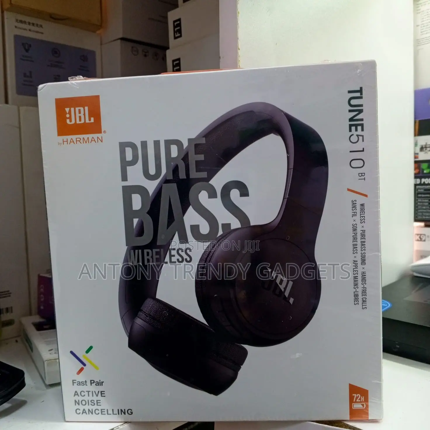 Jbl 510bt Bluetooth Headphones – Long Battery, Foldable Design