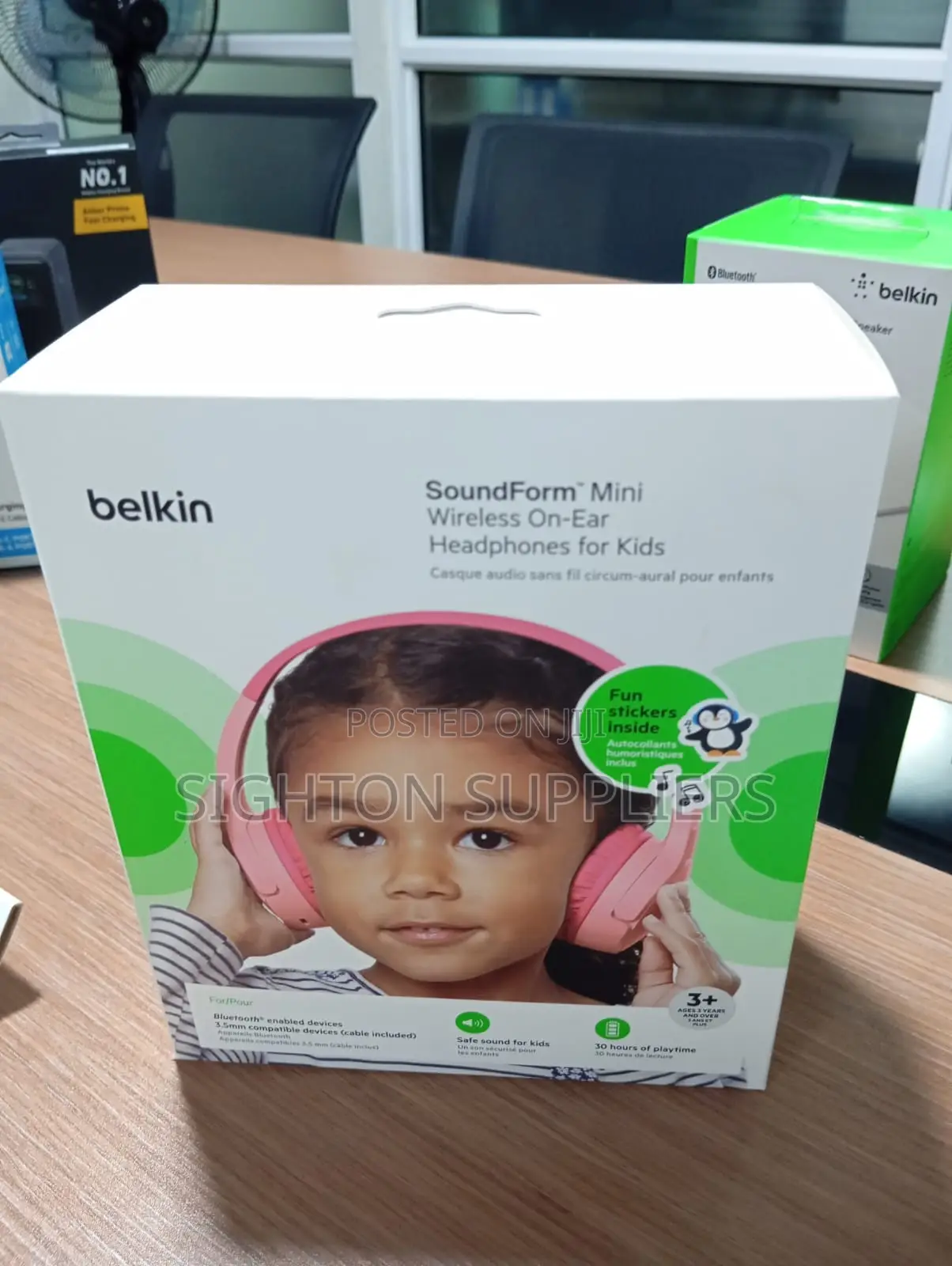 Soundform Mini
Wireless on-Ear Headphones for Kids