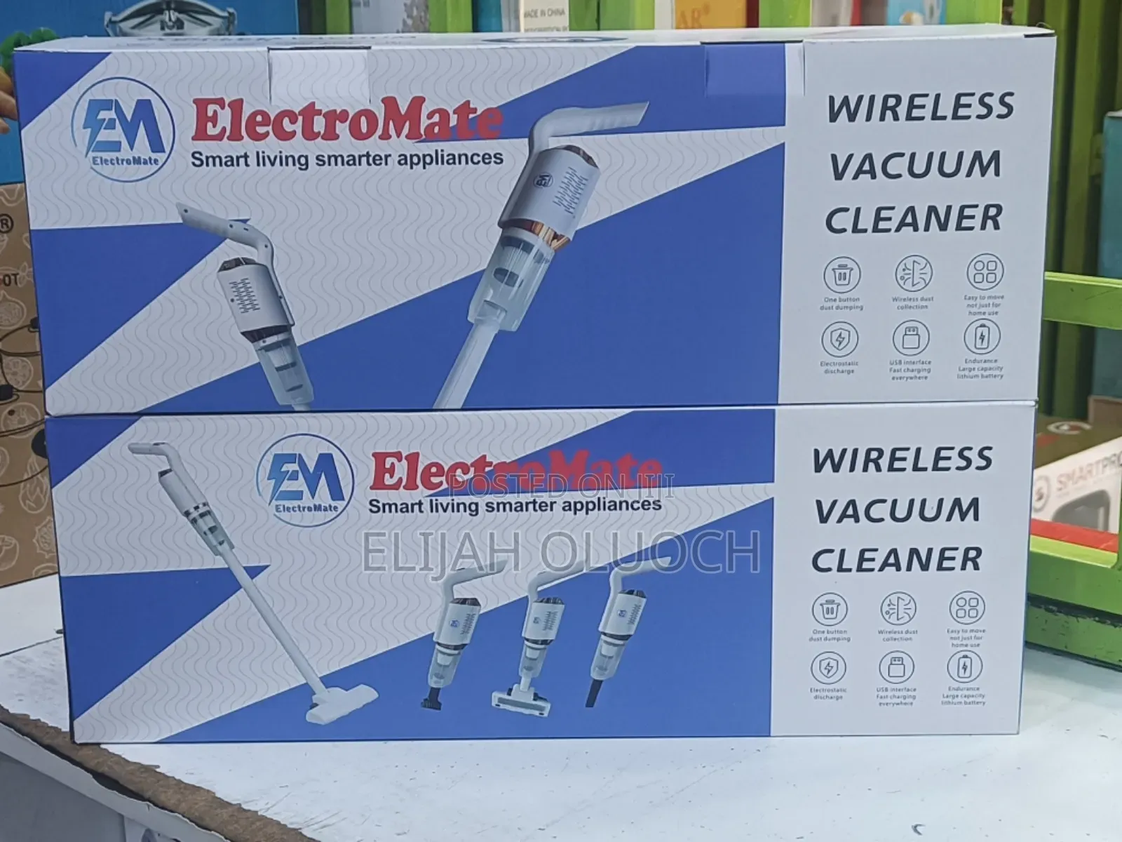 Electromate Wireless Vacuum Cleaner