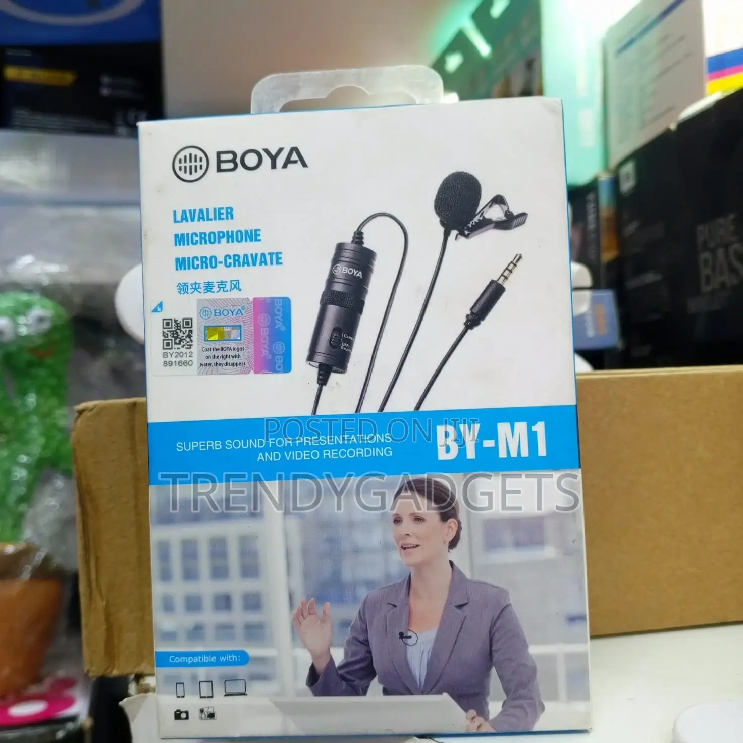 Boya by-M1 Omnidirectional Lavalier Microphone With 6m Cable