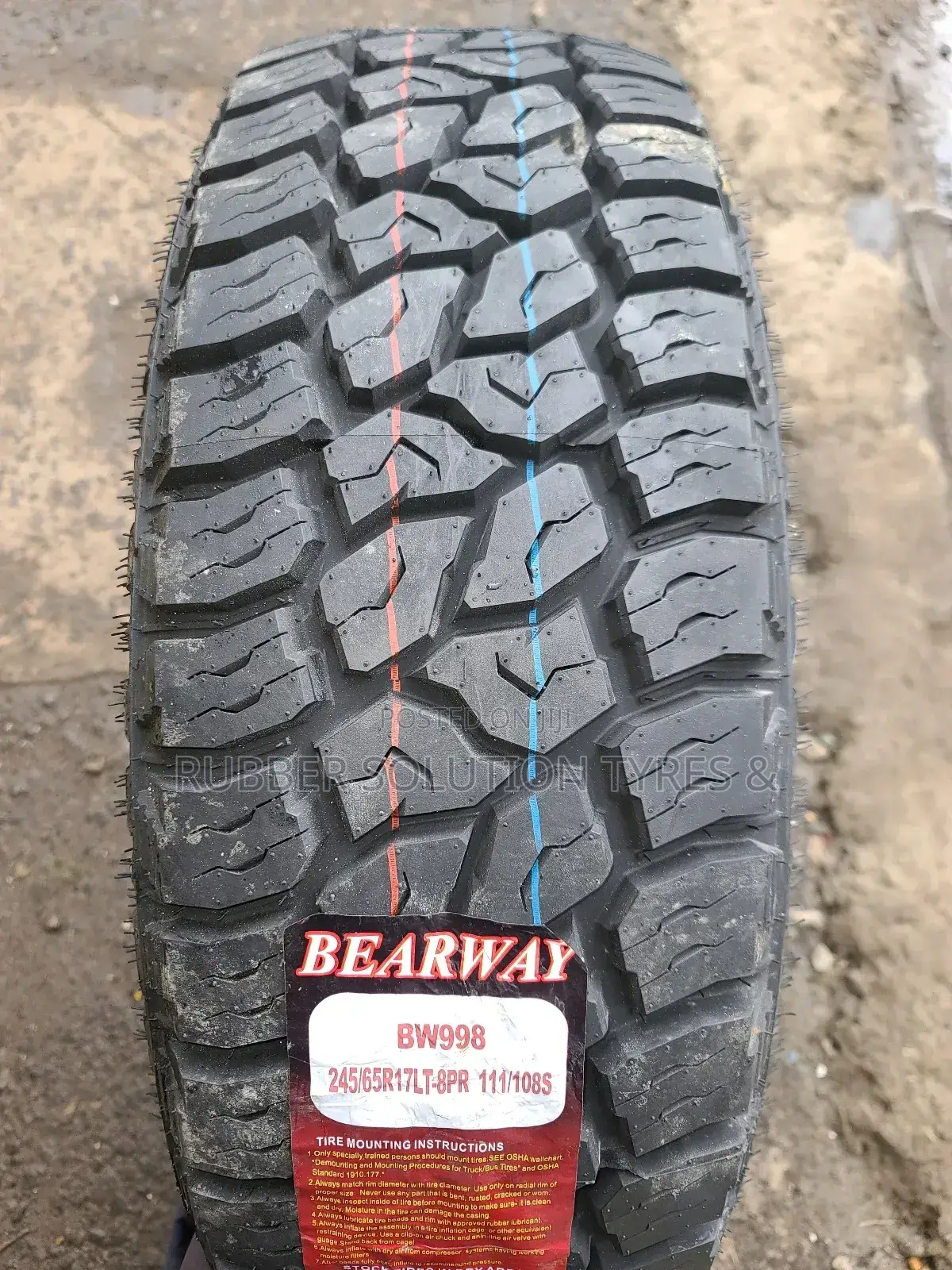 245/65 R17 Bearway Tyres Bw998 L/T 8pr