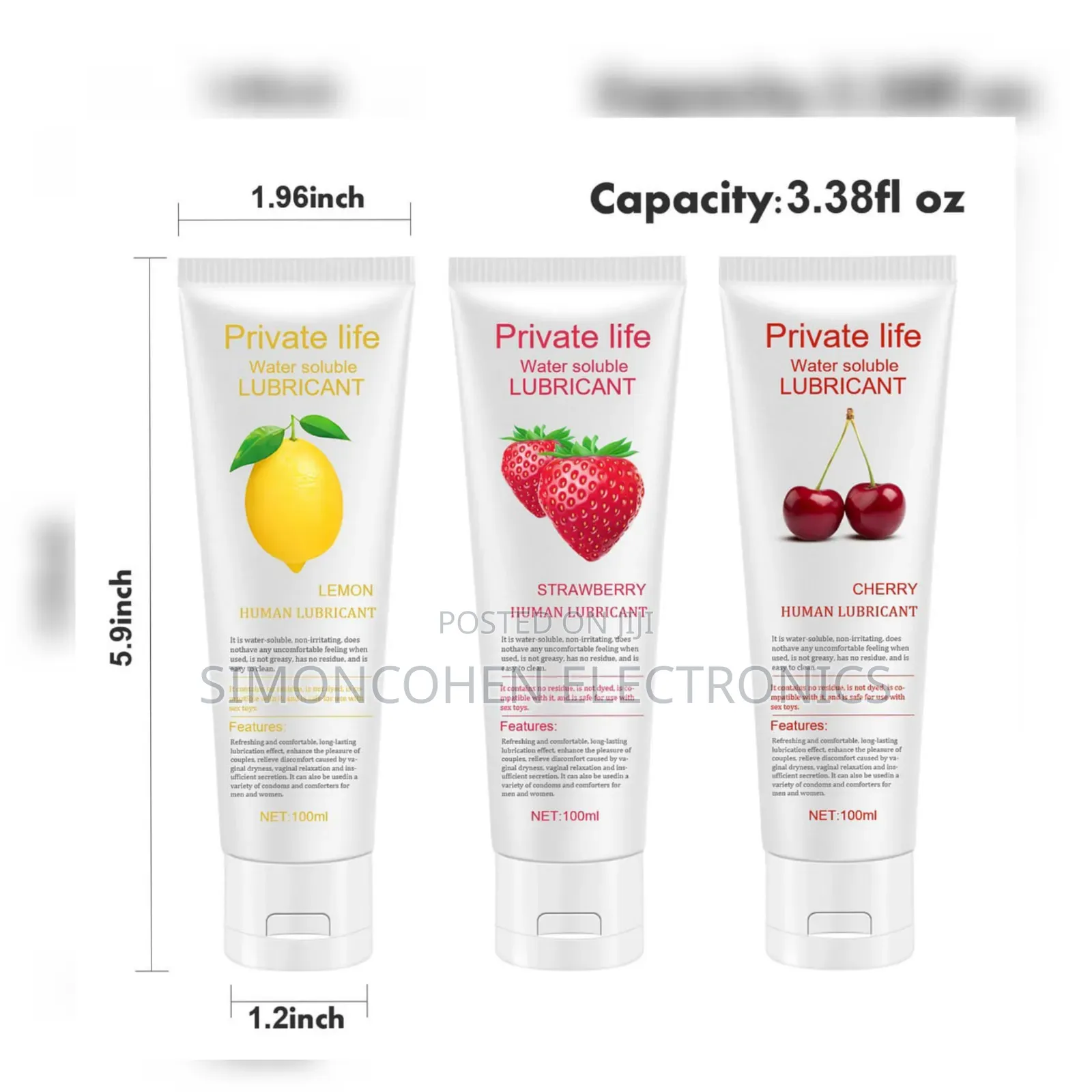 Private Life Water Soluble Sex Lubricant