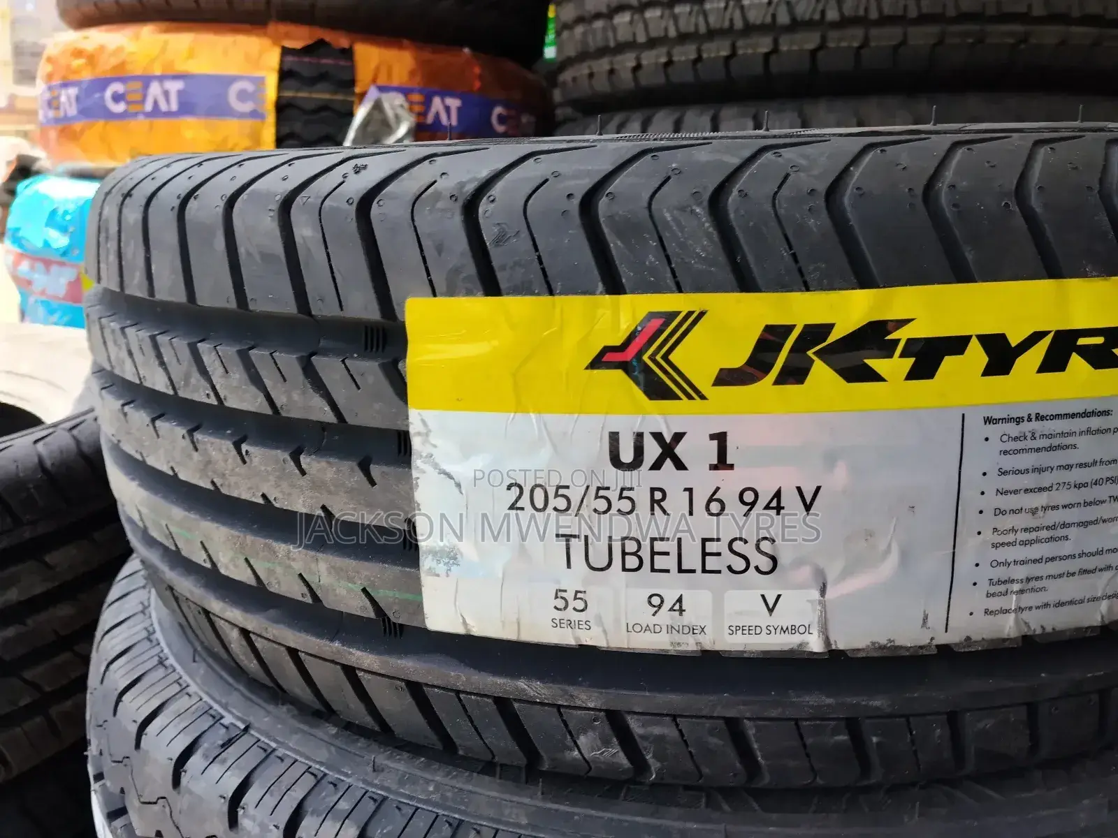205/55r16 Jk Tyre Made in India