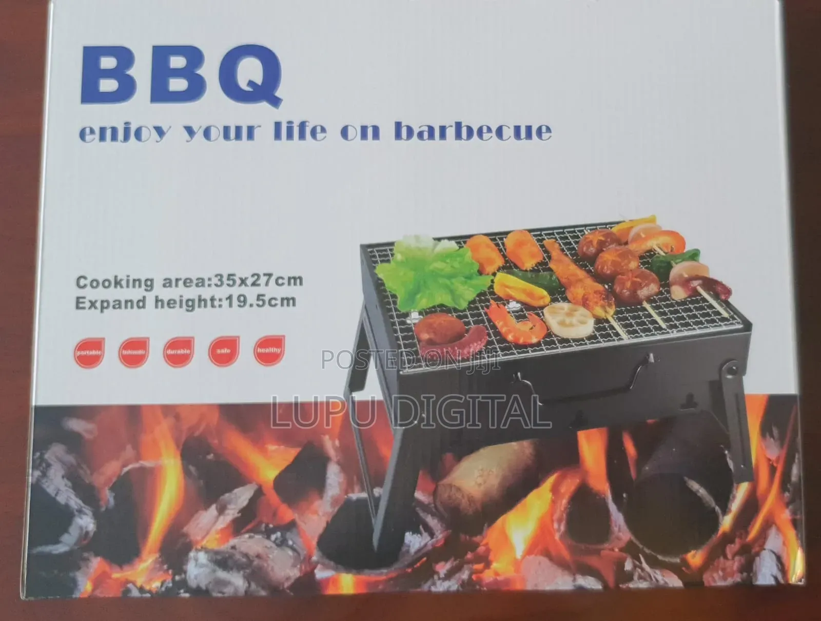 Size 35cm*27cm *19.5cm Barbecue Charcoal Grill