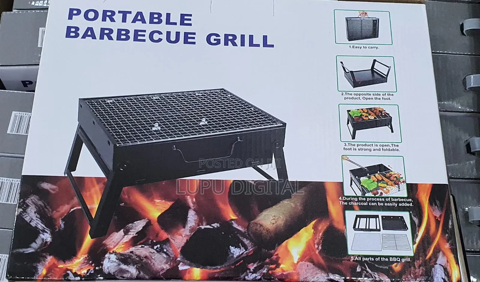 Size 35cm*27cm *19.5cm Barbecue Charcoal Grill