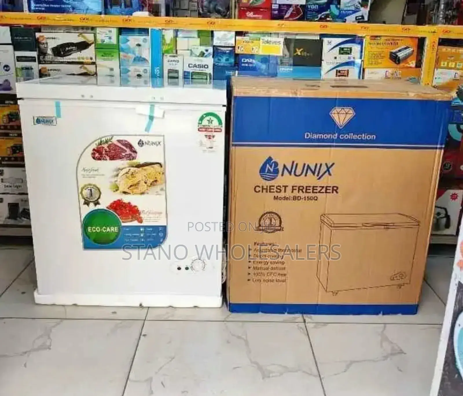 Model-Bd 150q Nunix 150ltrs Chest Freezer