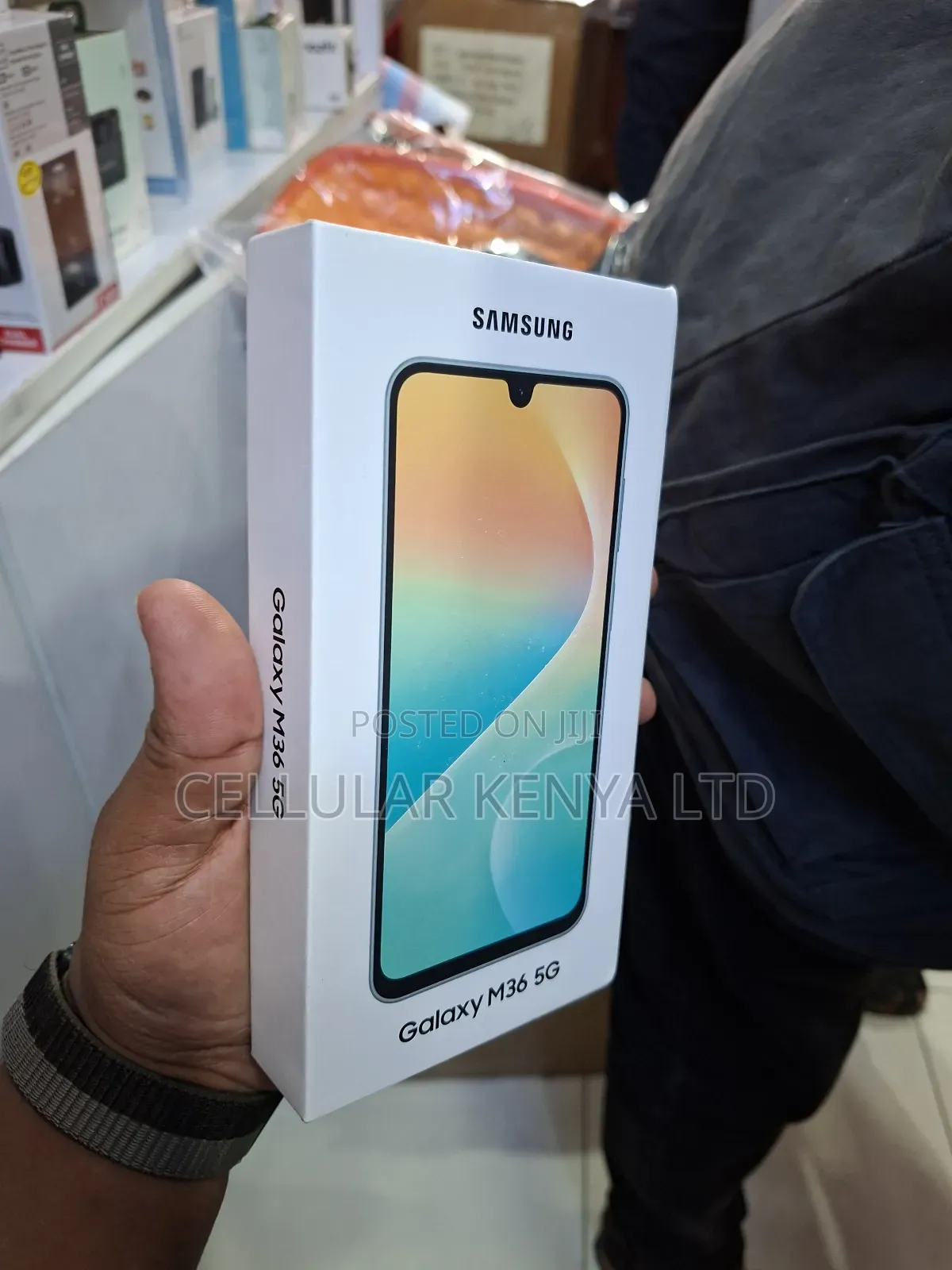 New Samsung Galaxy M36 5G 128 GB Black