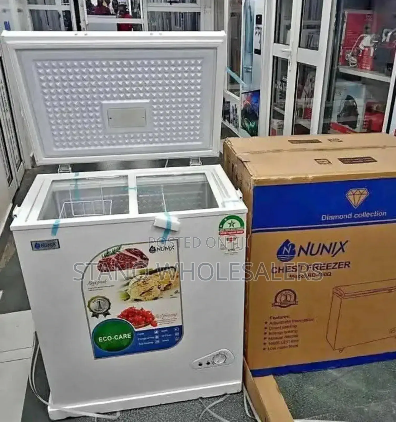 Eco Care 150ltrs Nunix Chest Freezer