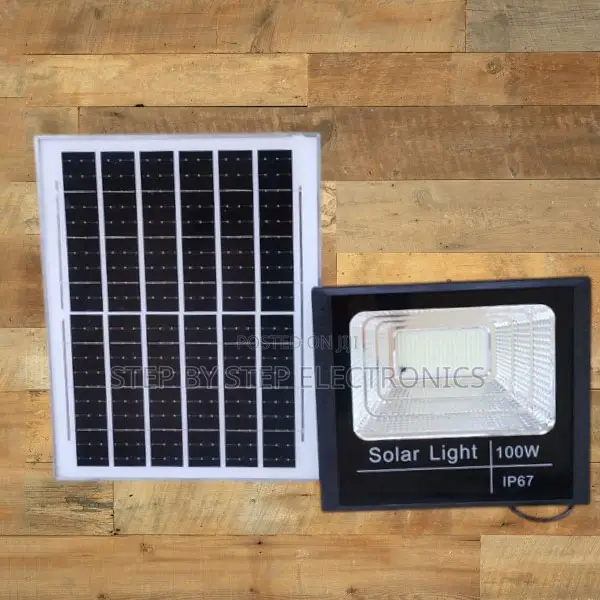 100w Solar Flood Light Ip67 Waterproof- Zero Electricity Bills