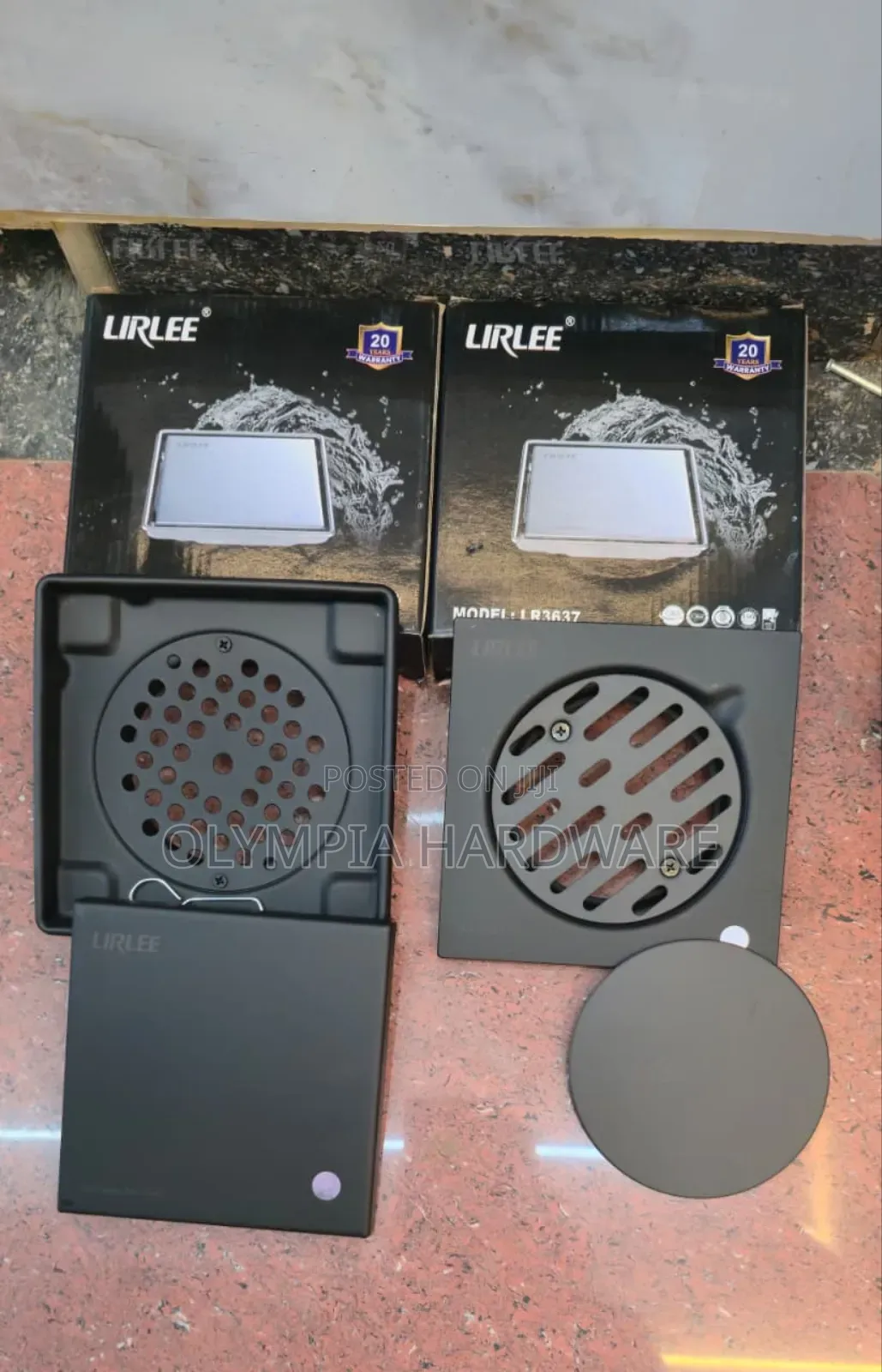 Black Floor Drain (Lirlee)