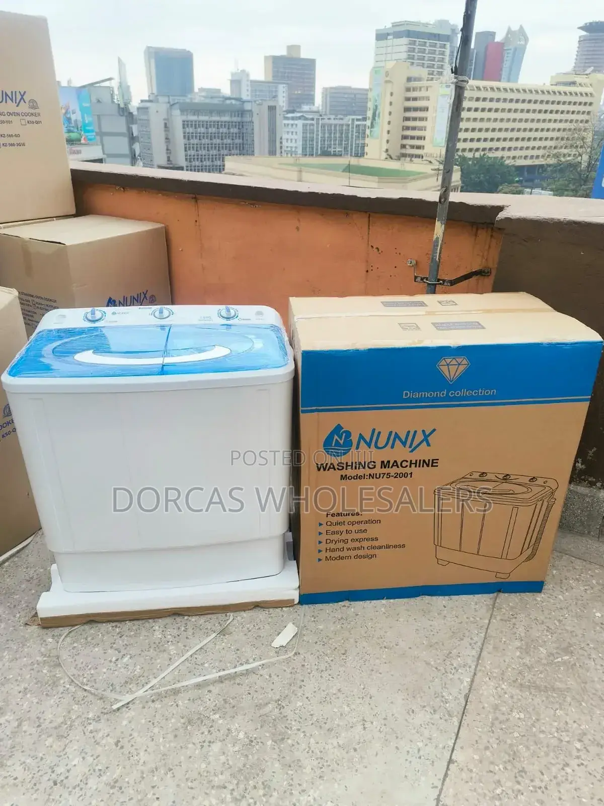 Nunix 10kg Washing Machine
