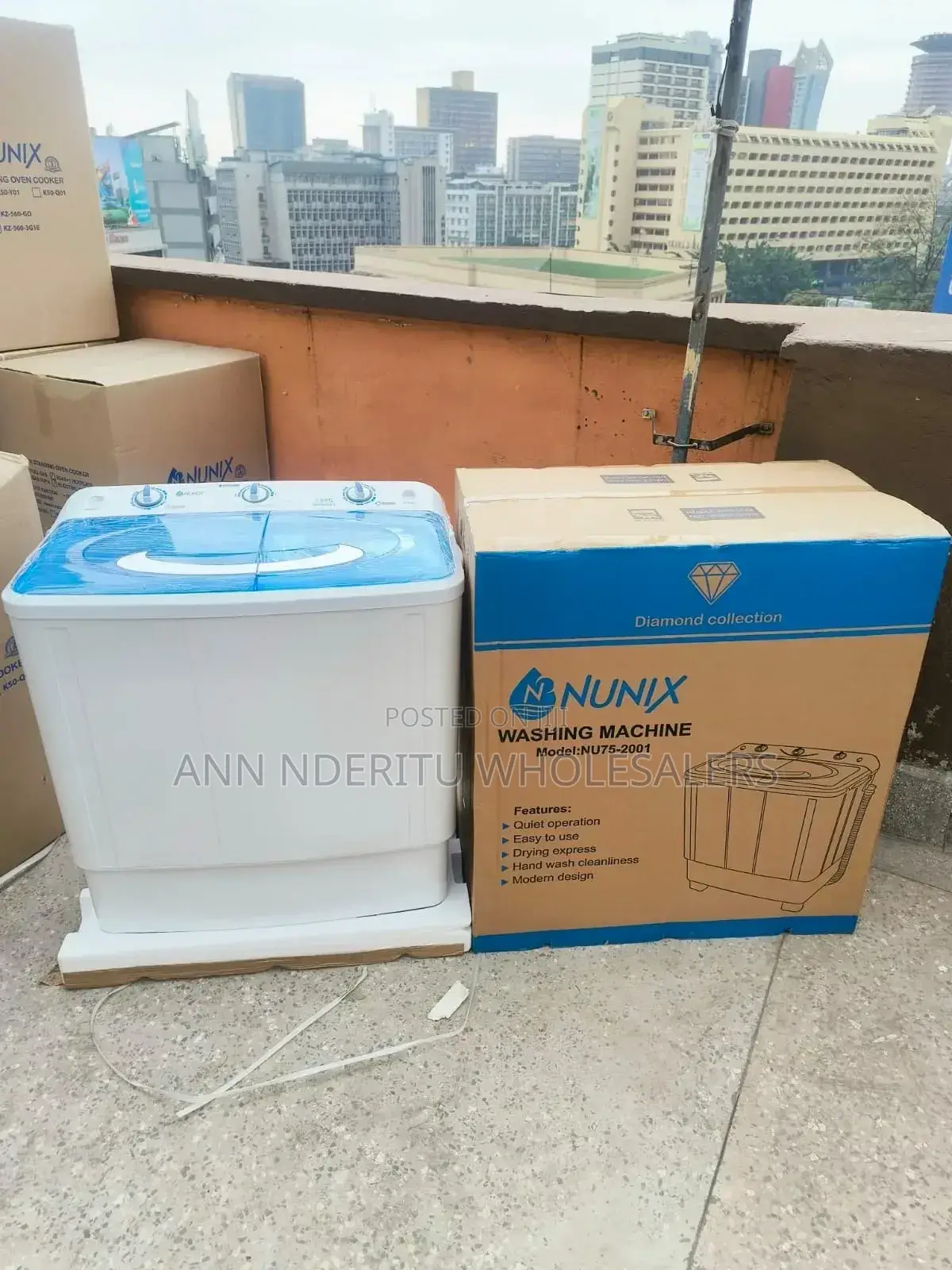 Nunix 10kg Washing Machine