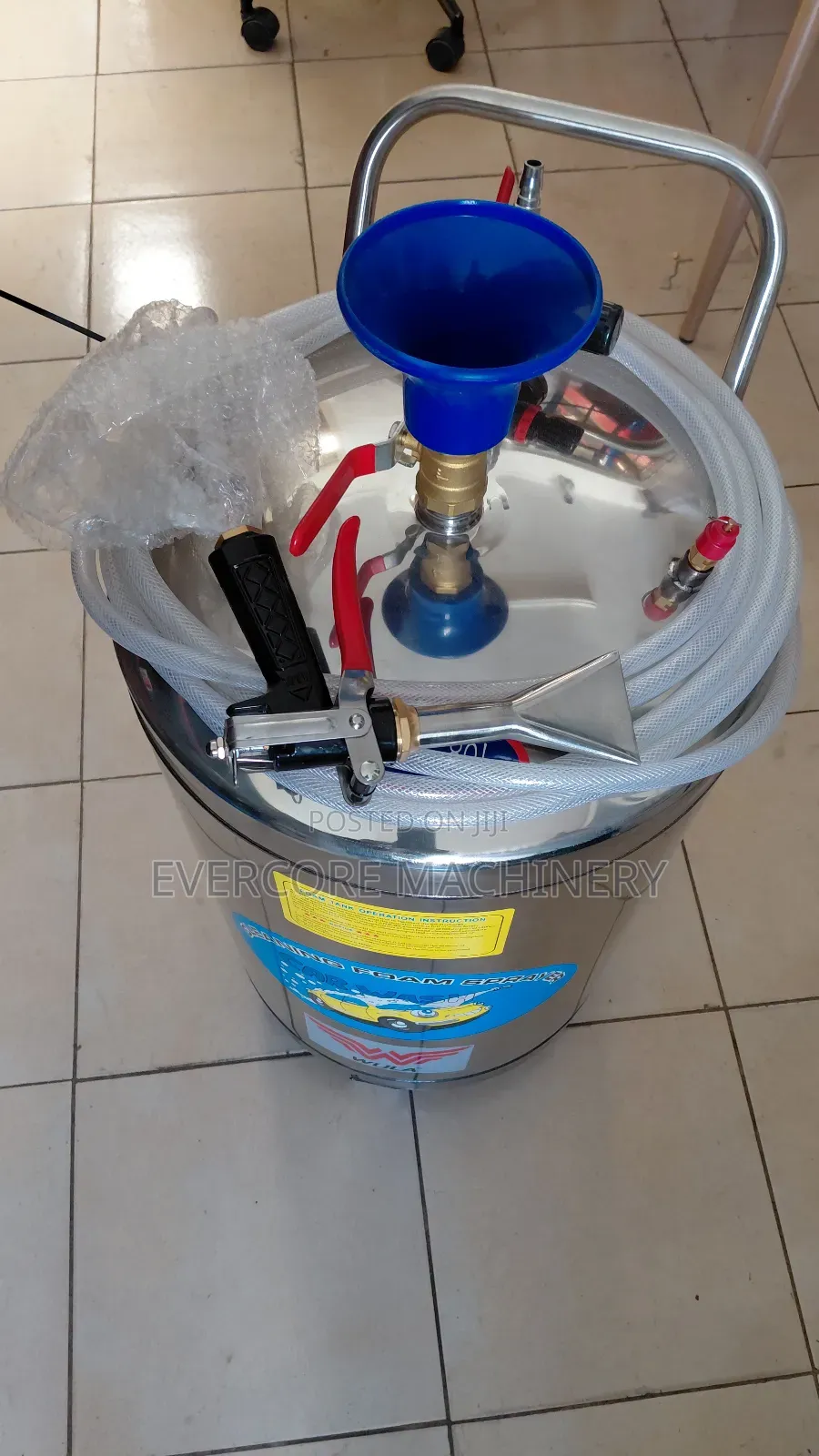Stainless Steel 80litres Soap Dispenser Machine Commercial.