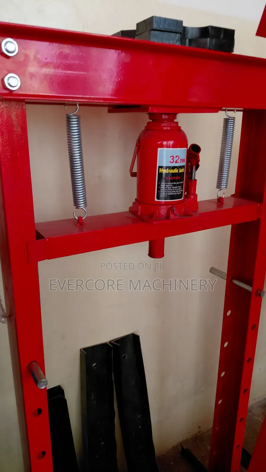 Commercial 32tonne Hydraulic Bush Press Machine Manual.